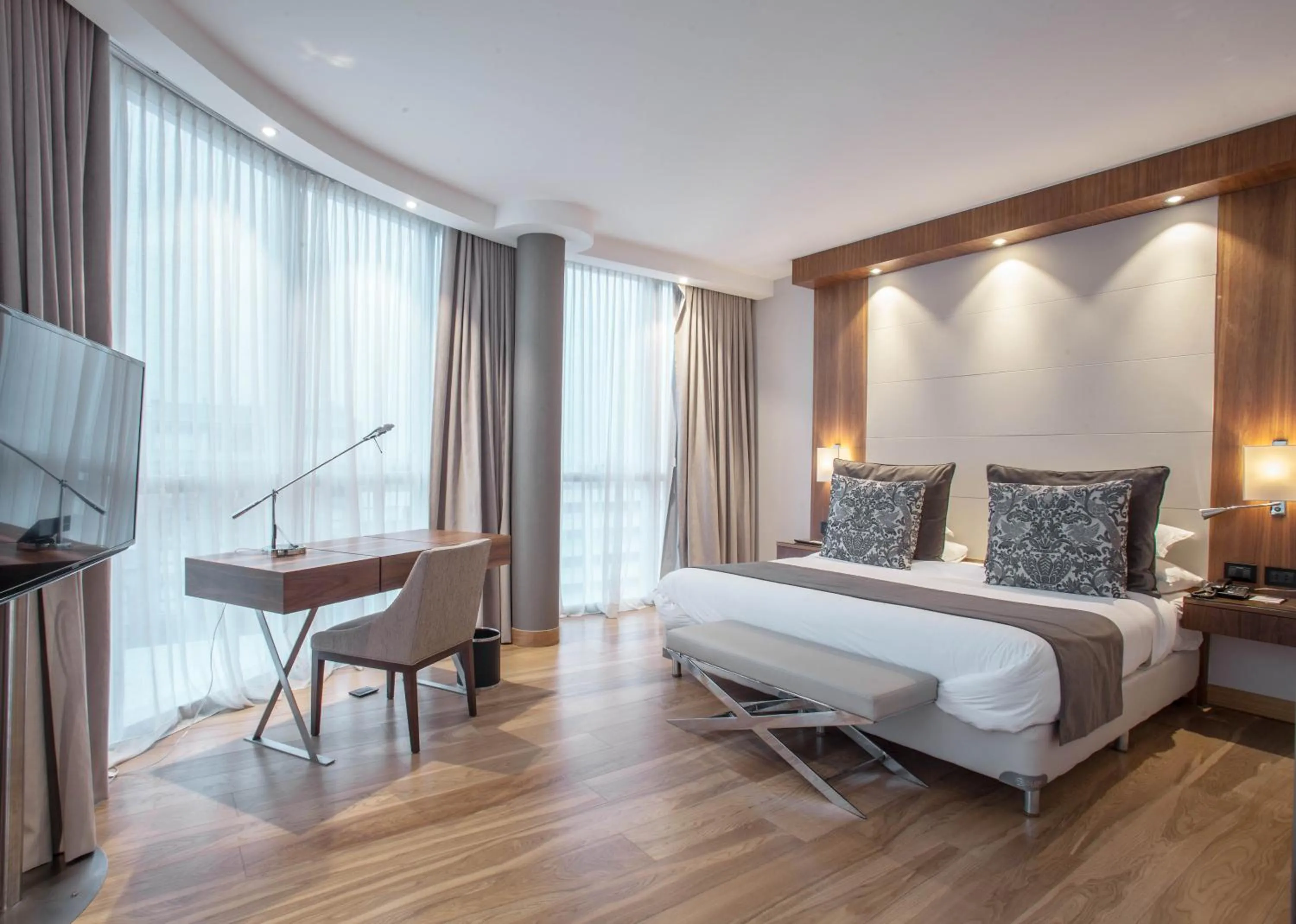 Bed in Puerto Norte Design Hotel