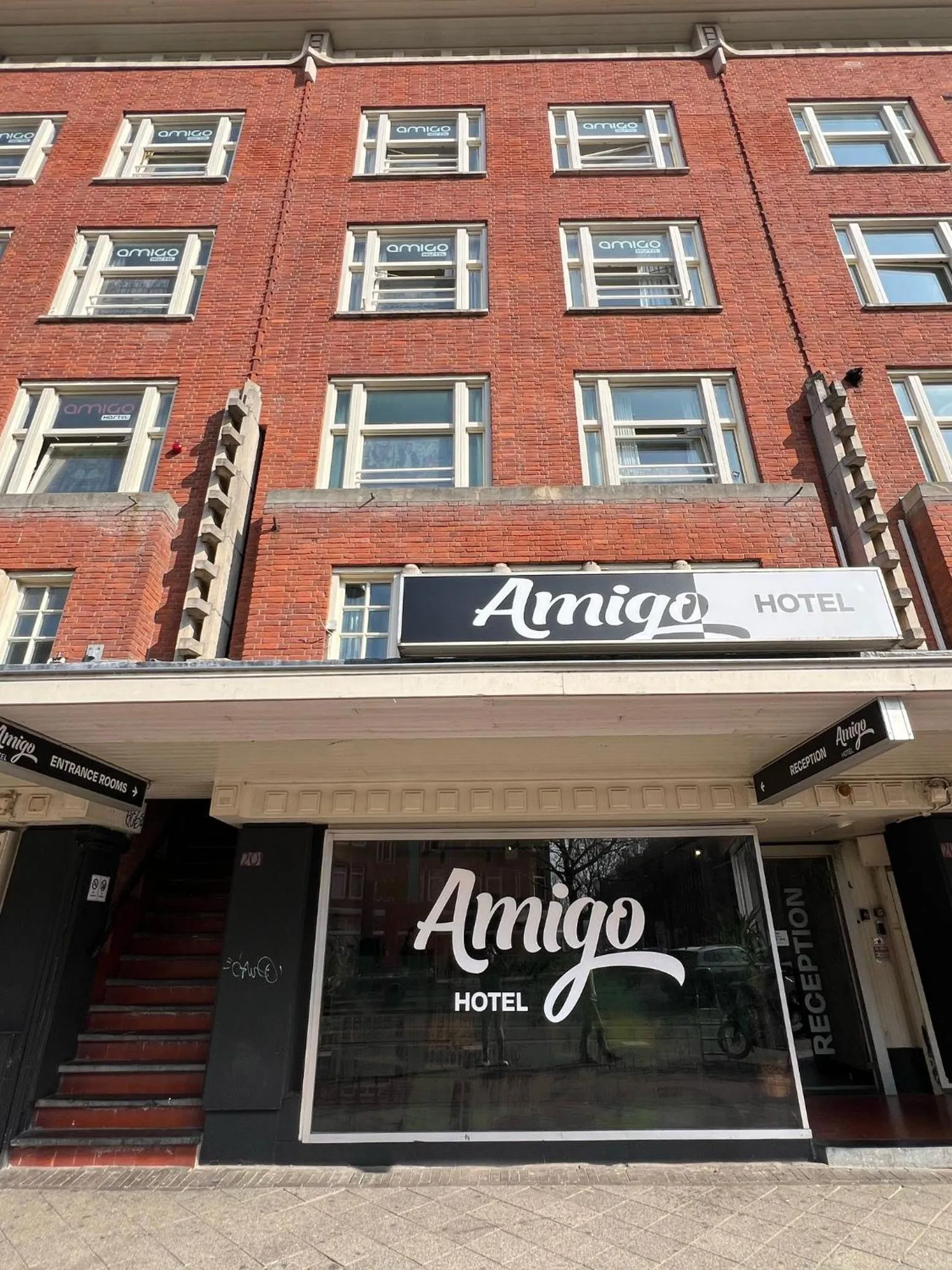 Property building in Amigo Hotel