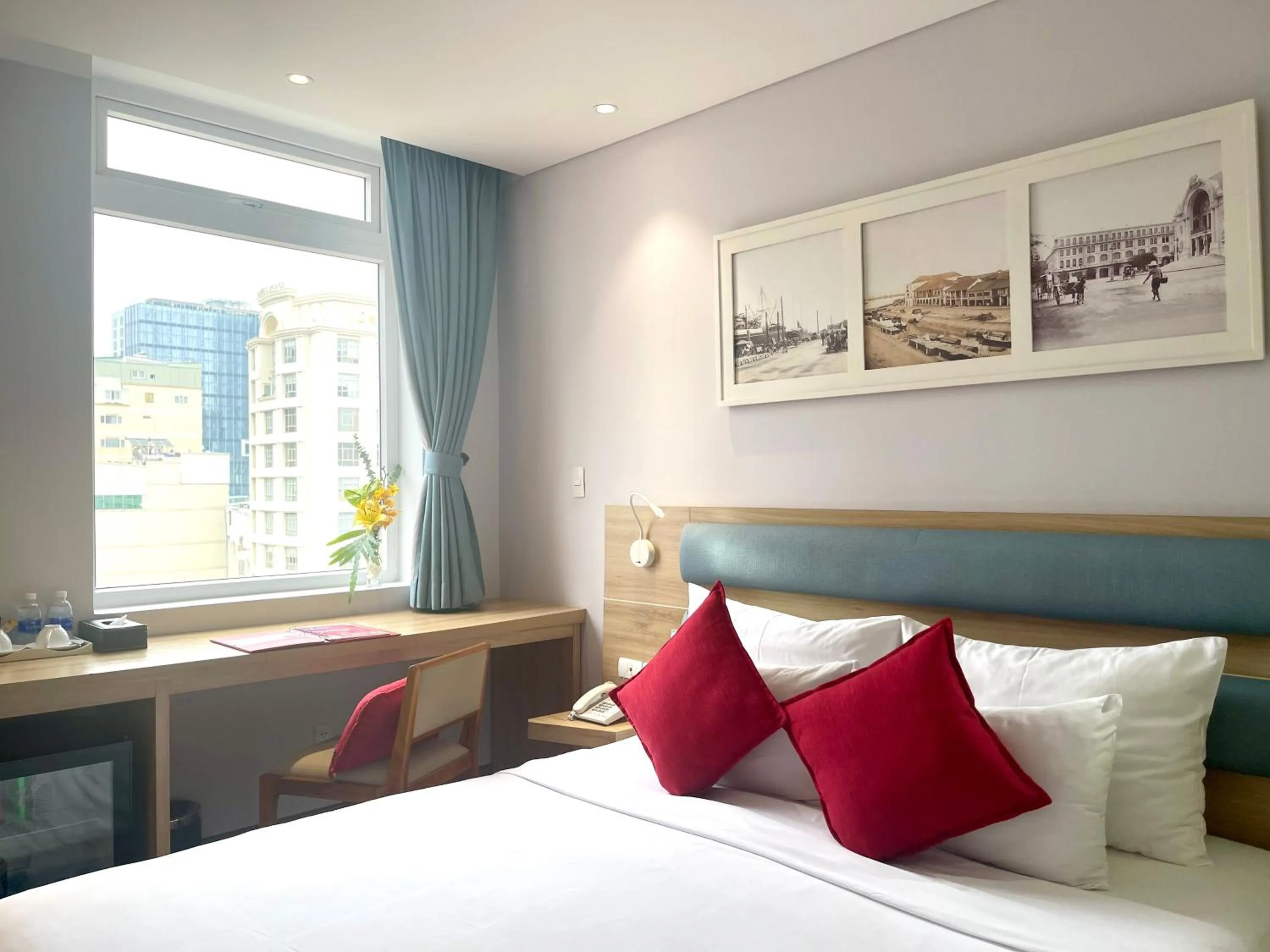 View (from property/room), Bed in RAMADA ENCORE - Upgrading for your comfort