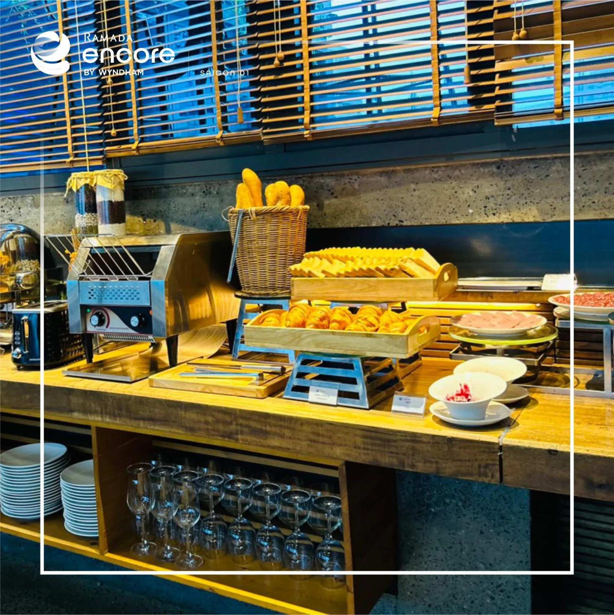 Breakfast in RAMADA ENCORE - Upgrading for your comfort