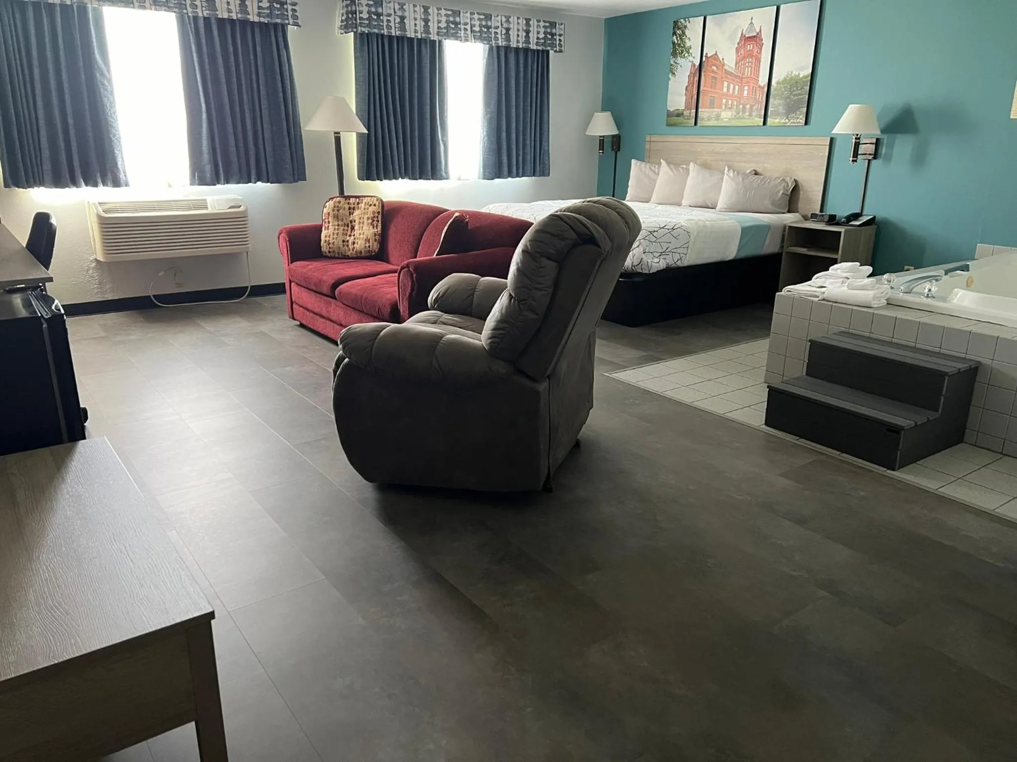 Bed in Heritage Inn Express