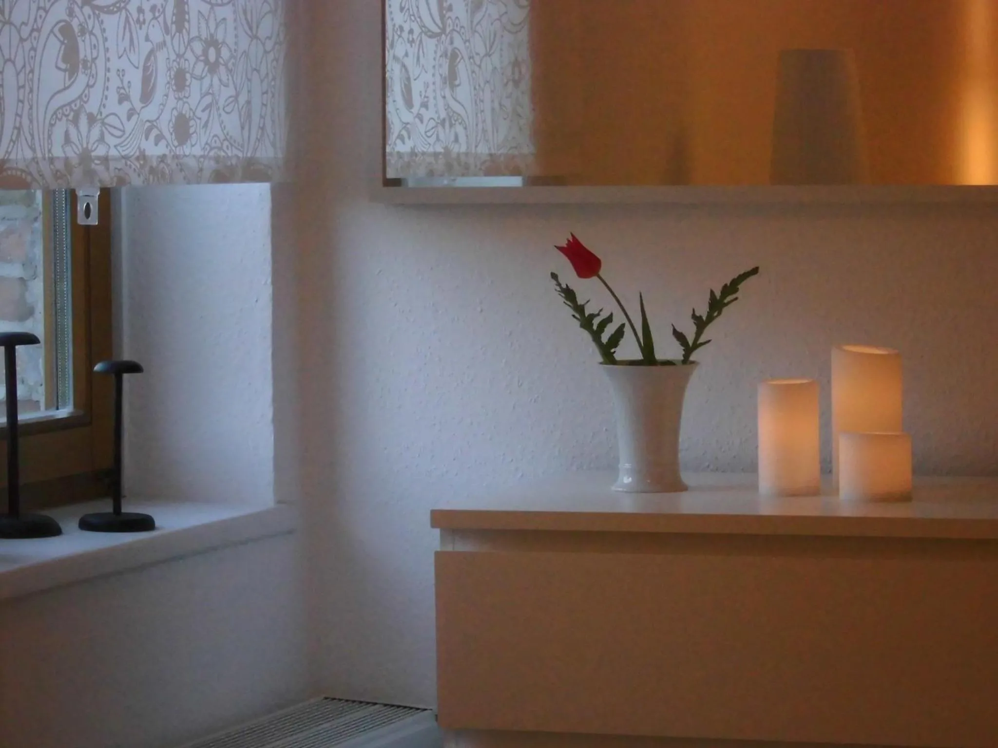 Bedroom in SchlossparkFerienwohnungen Rheinsberg mit Garten