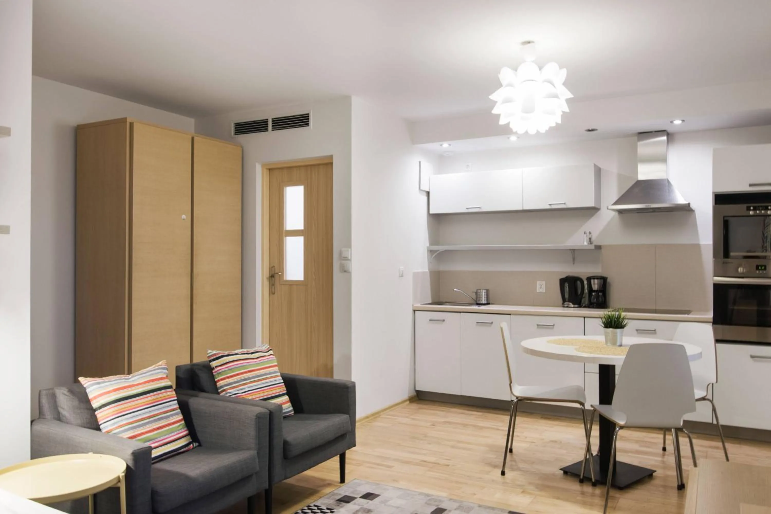 Kitchen or kitchenette in Yourplace Central Apartments