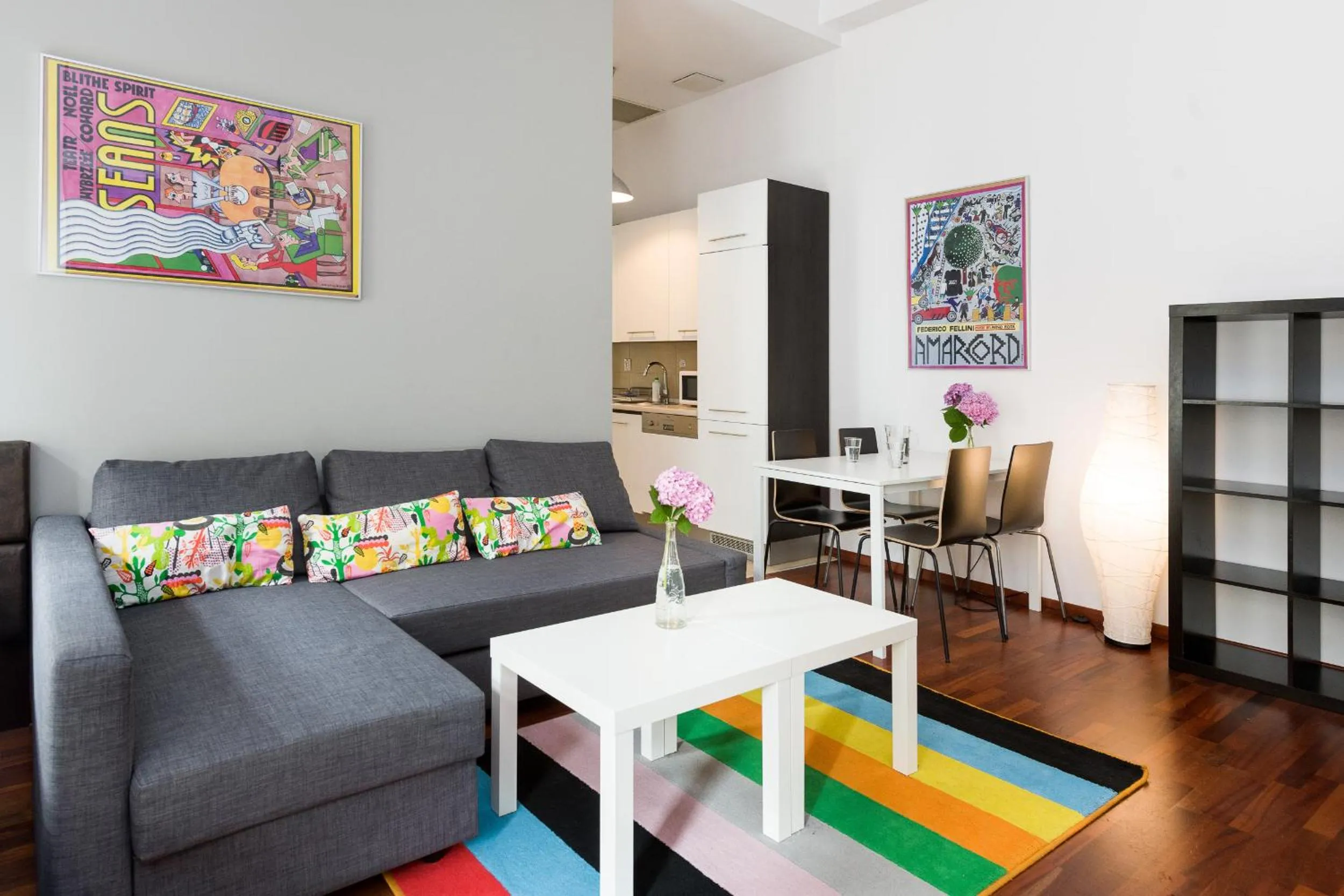 Living room in Yourplace Central Apartments