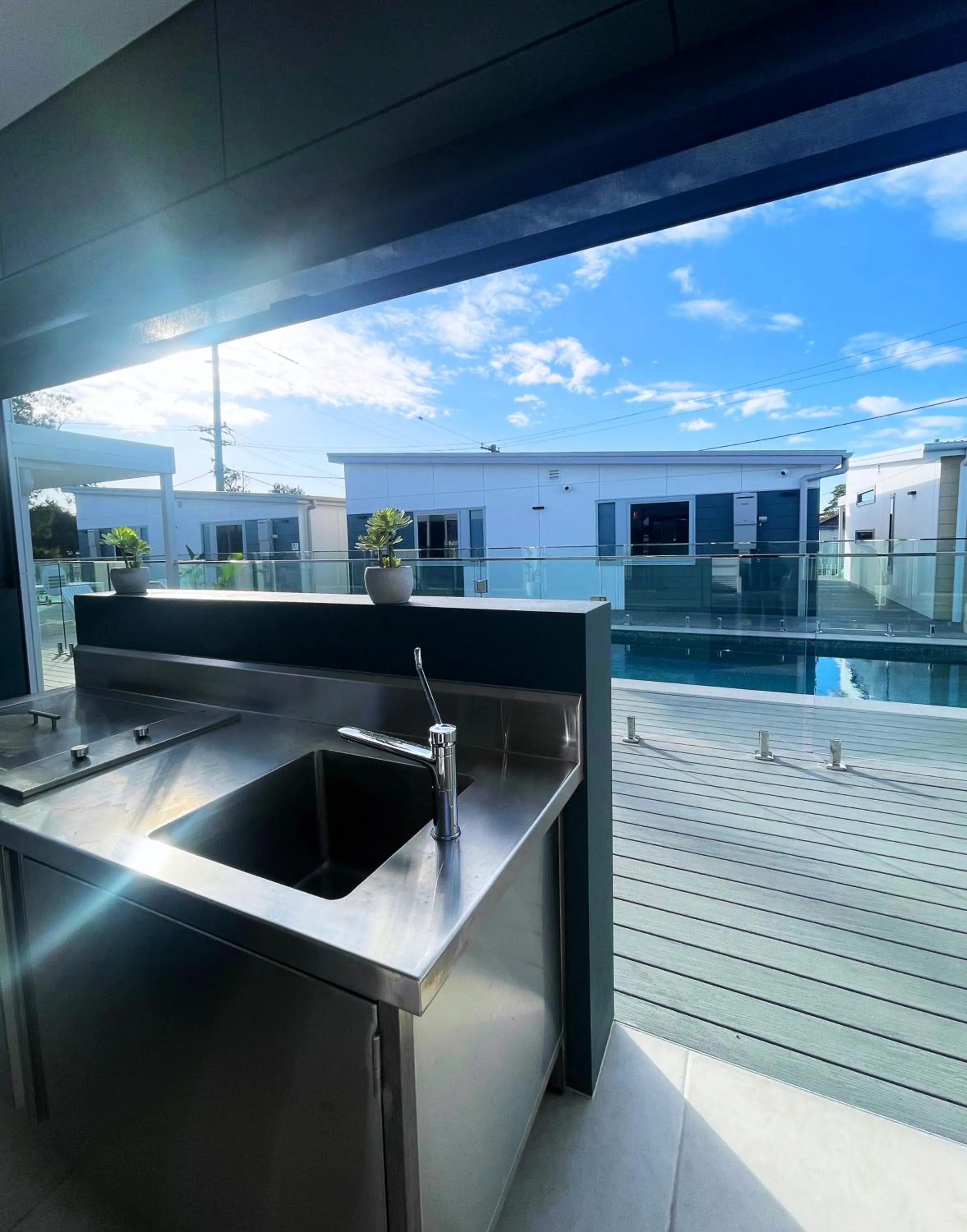 BBQ facilities in Resort on Cedar