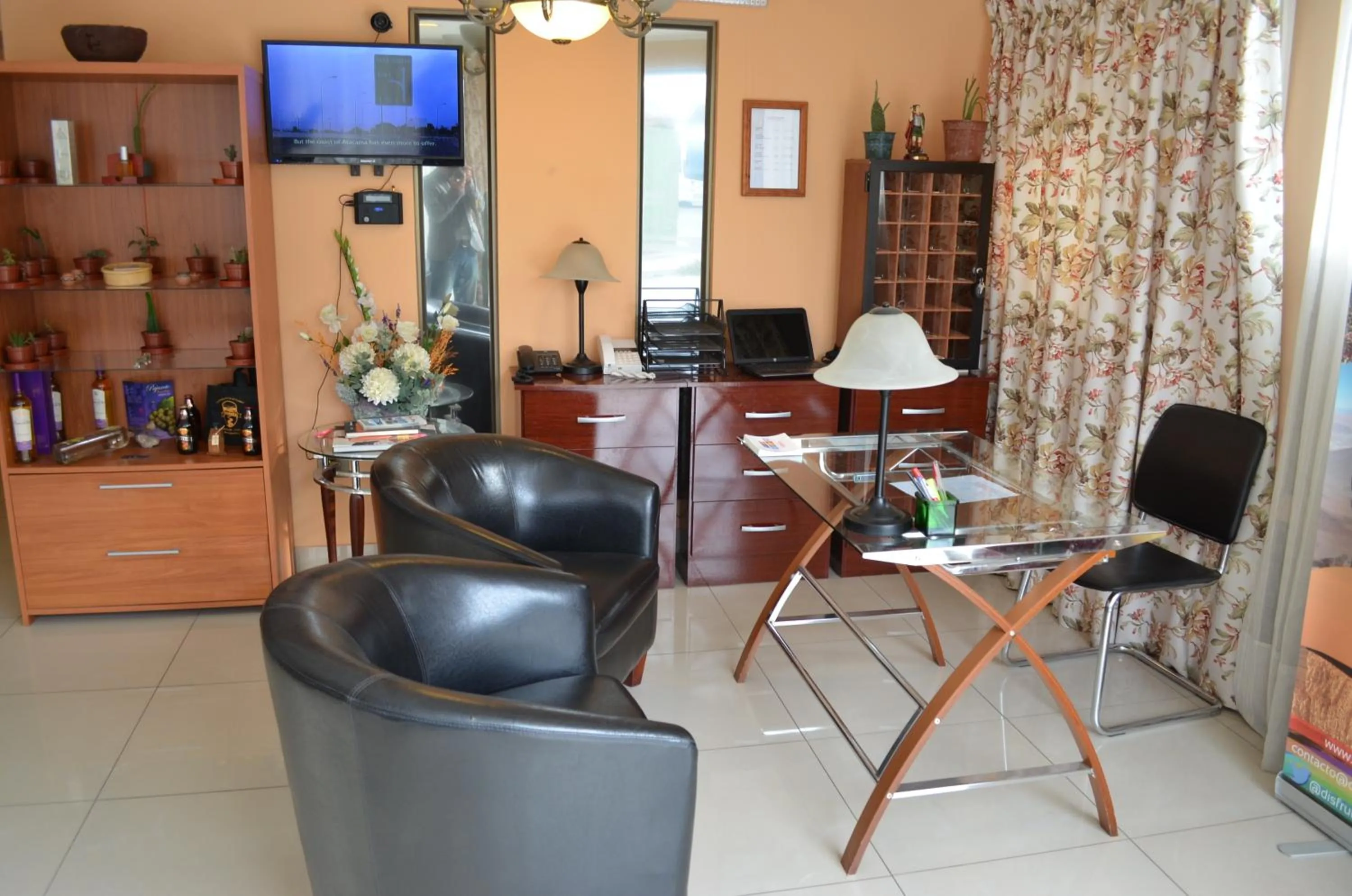 Lobby or reception in Hotel Del Marques