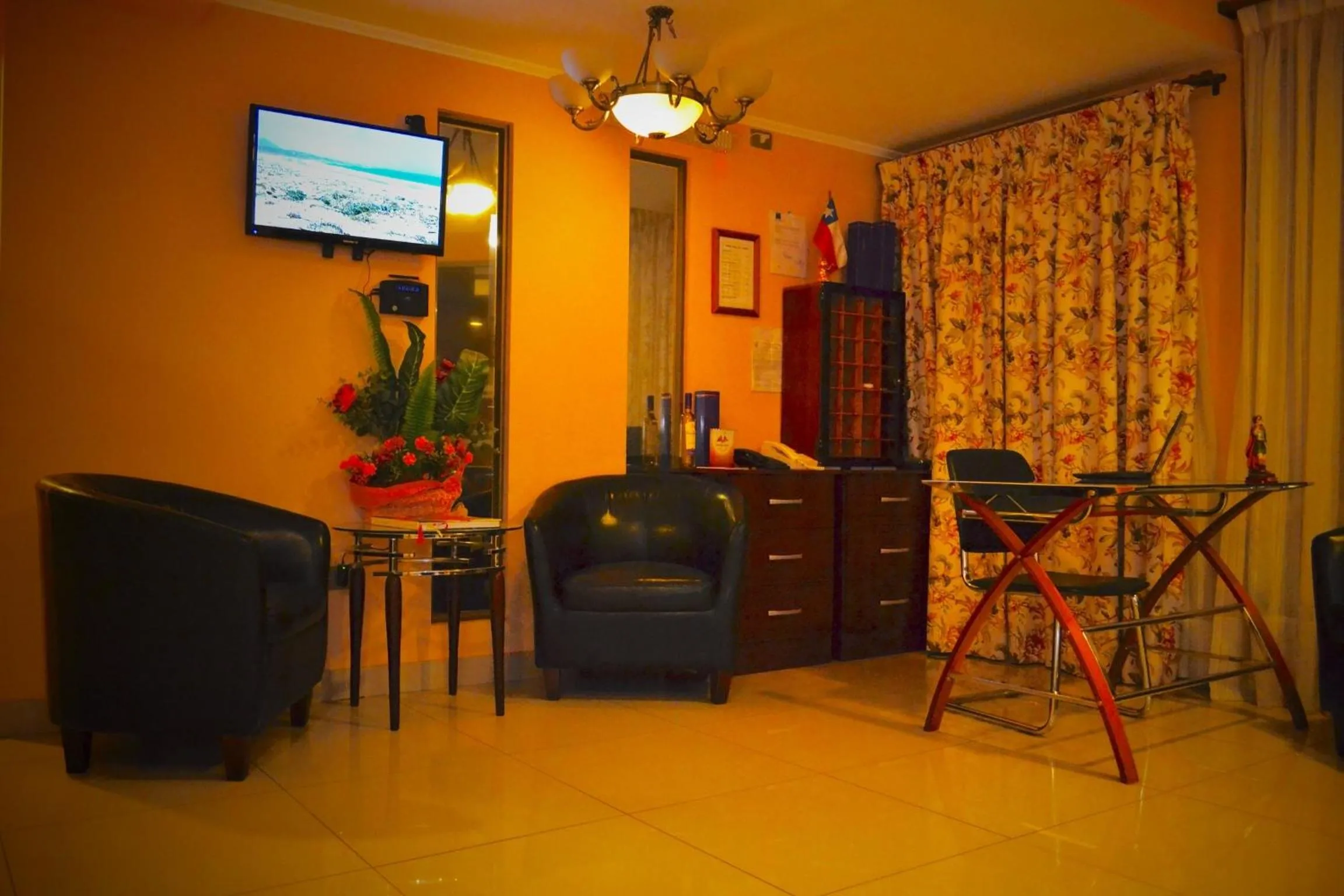 Communal lounge/ TV room in Hotel Del Marques