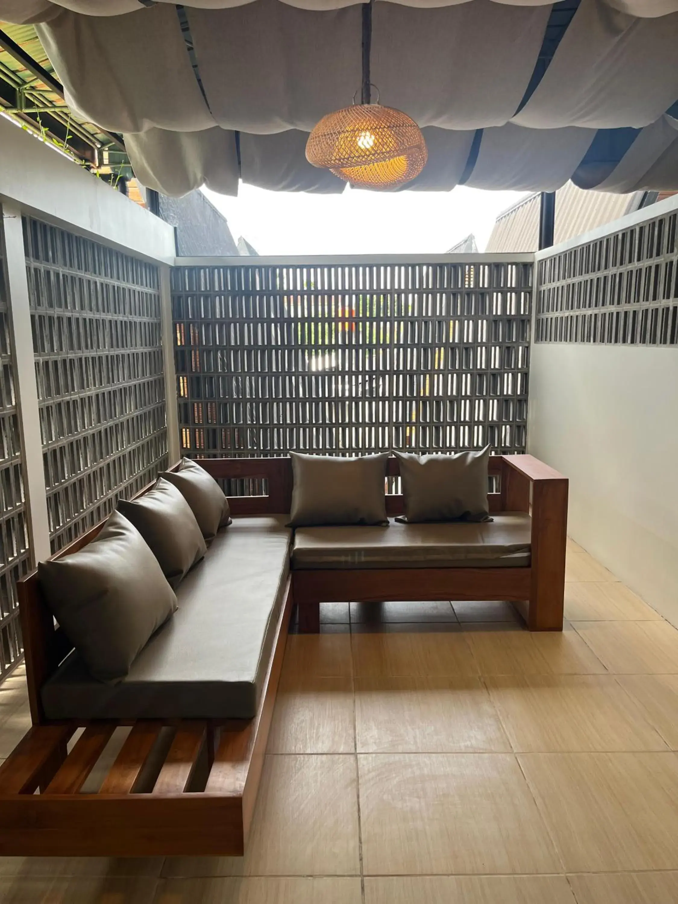 Living room in Sampai Town Hotel Living room in Sampai Town Hotel