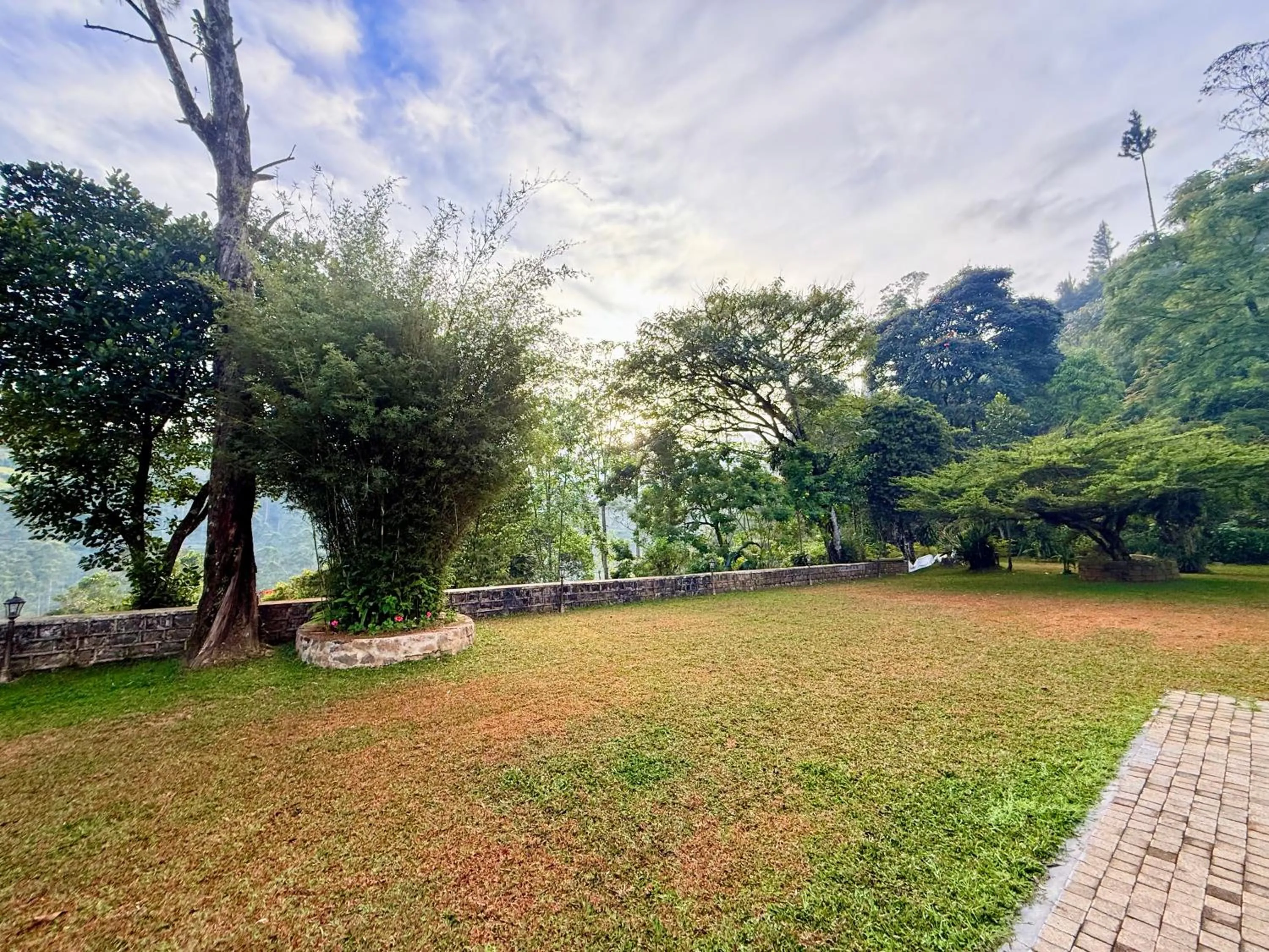 Garden in Watawala Tea Plantation Bungalow
