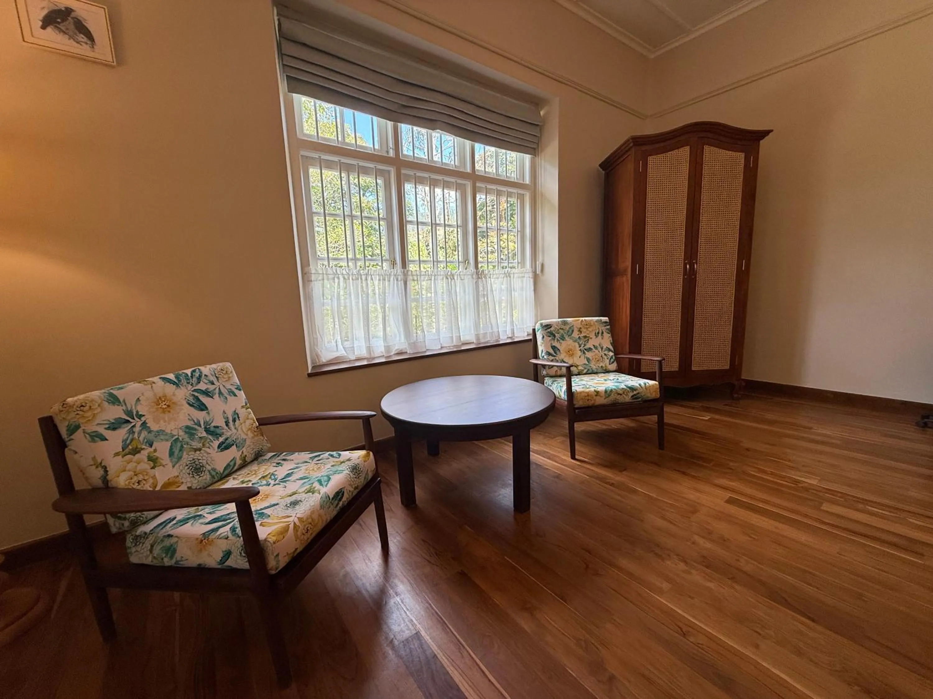 Seating area in Watawala Tea Plantation Bungalow