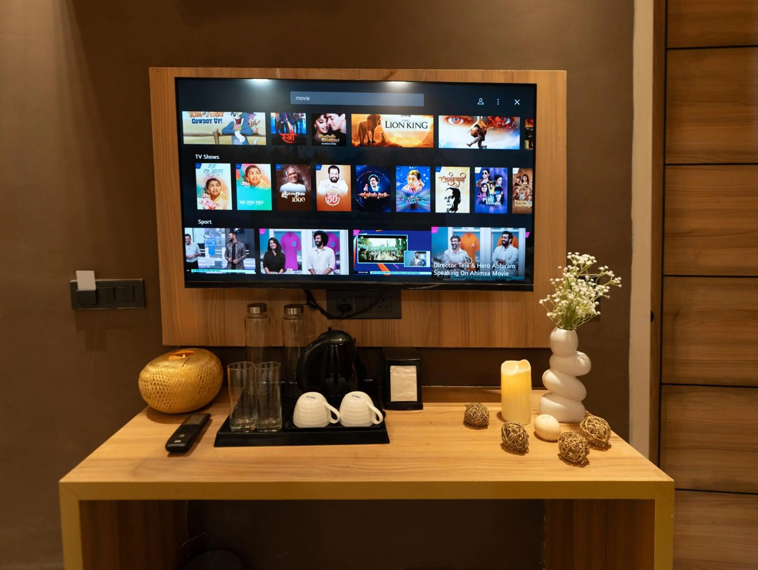 TV and multimedia in Orsom stays Sector 53