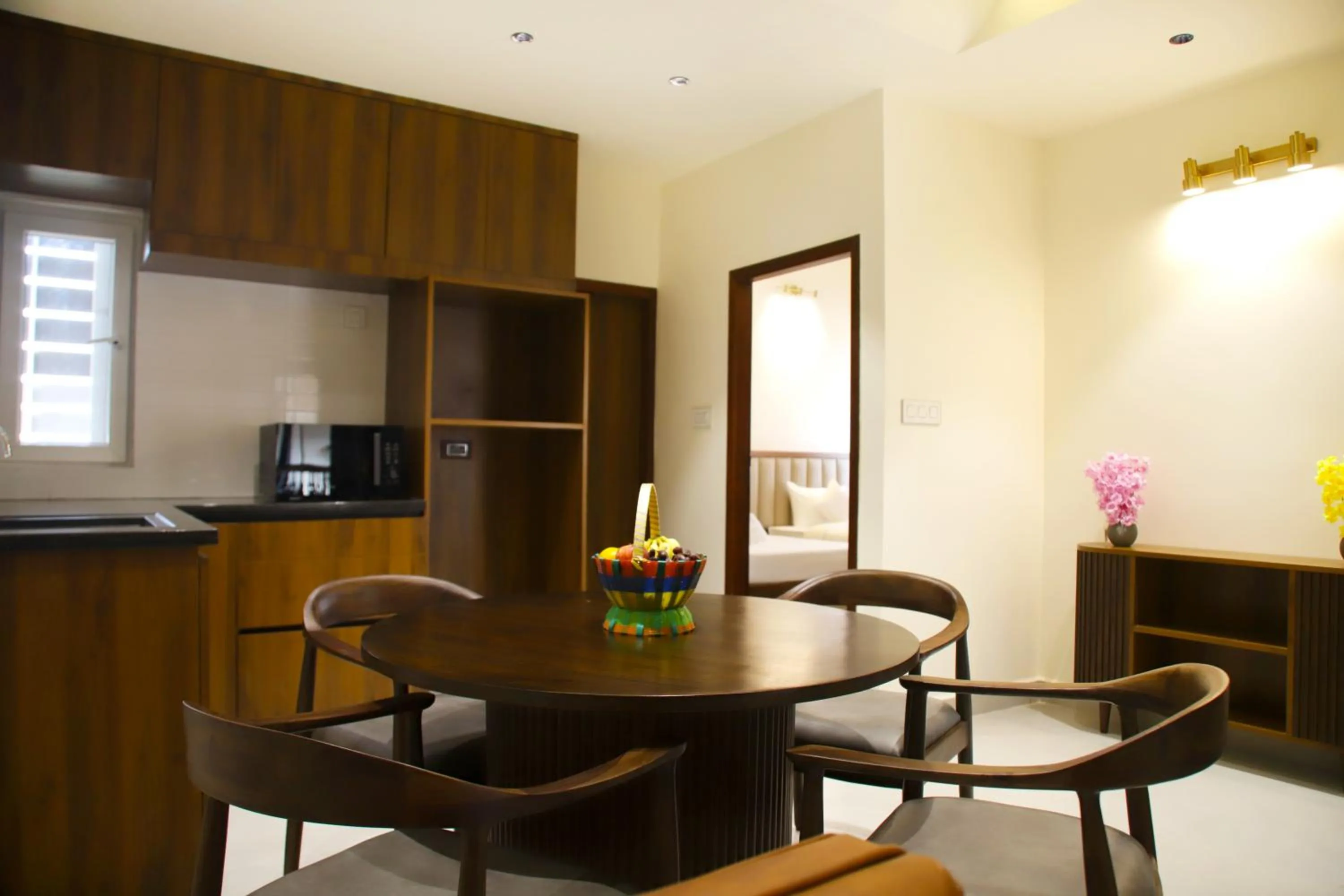 Kitchen or kitchenette in Hunkal Stays