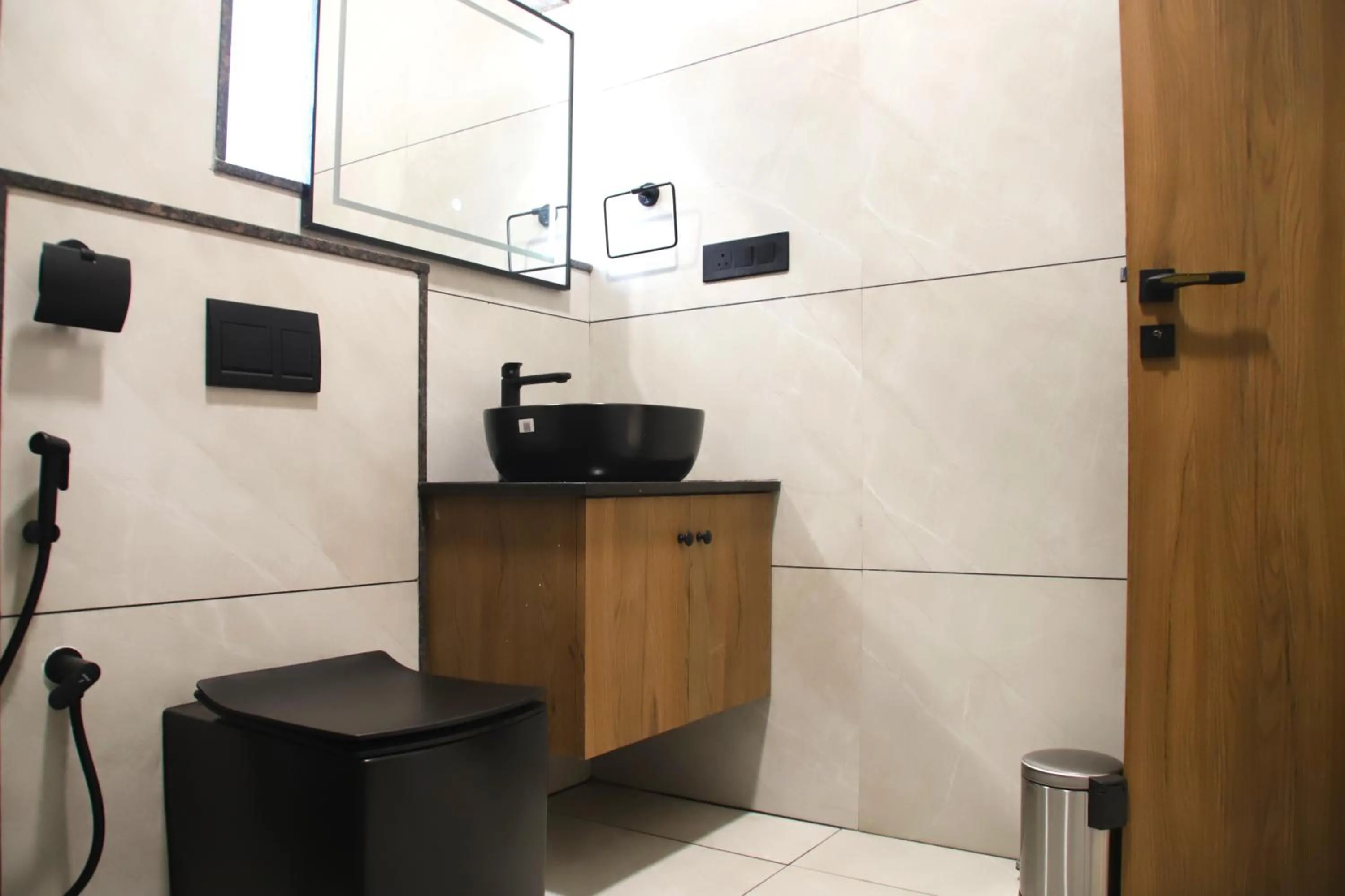 Bathroom in Hunkal Stays