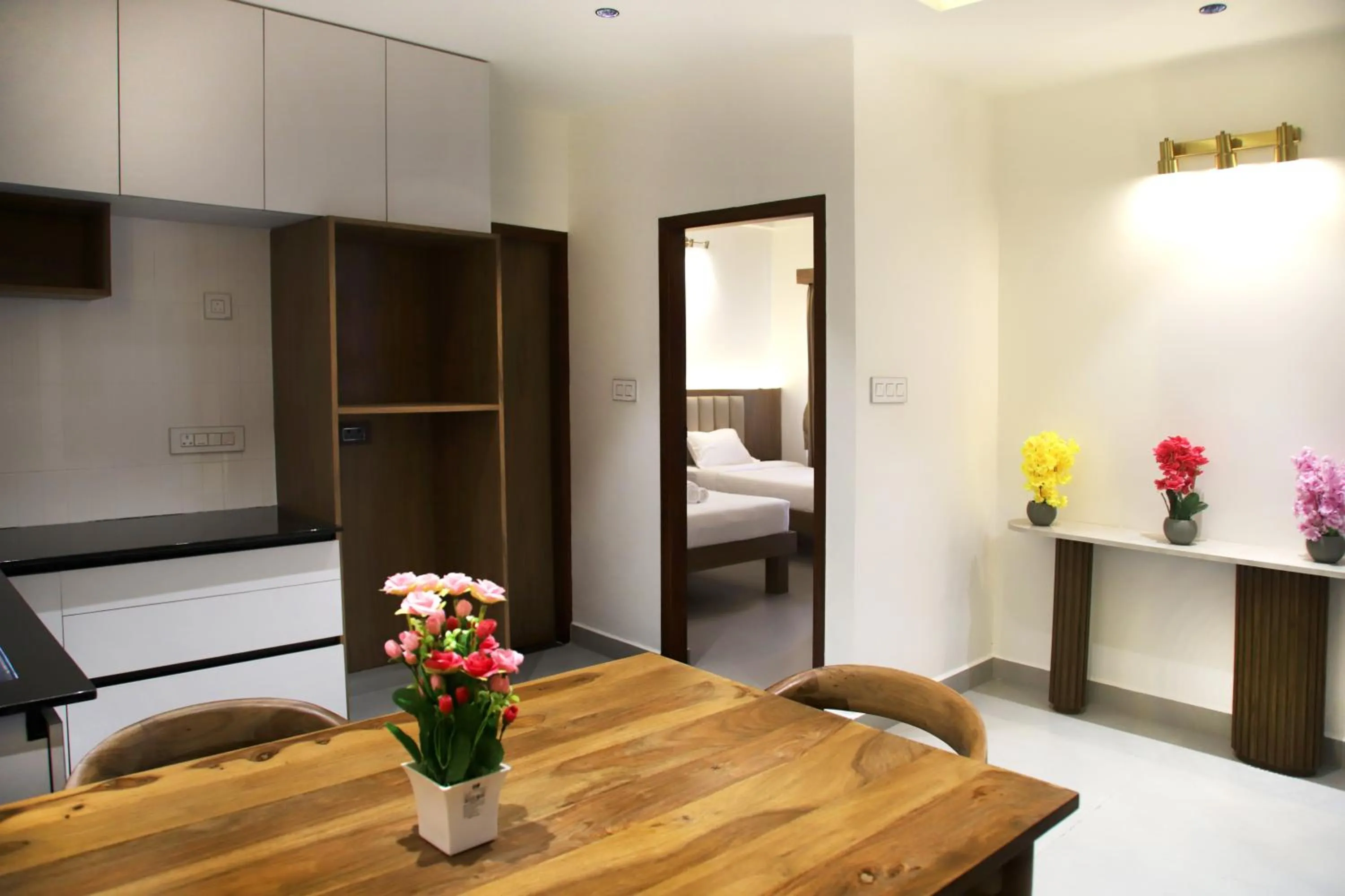 Bed in Hunkal Stays