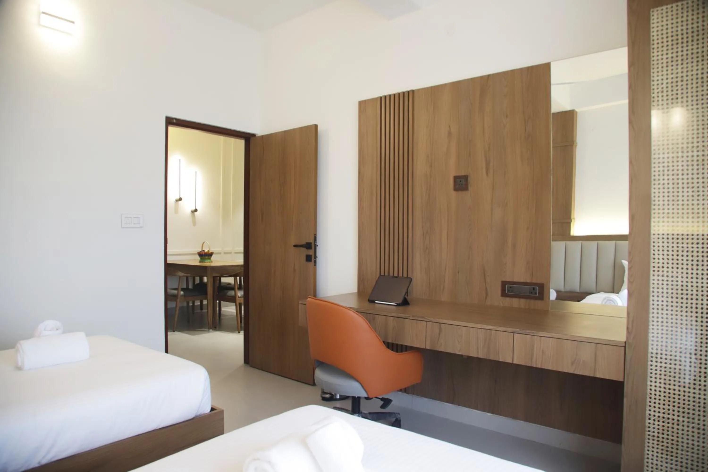 Bedroom, Bed in Hunkal Stays