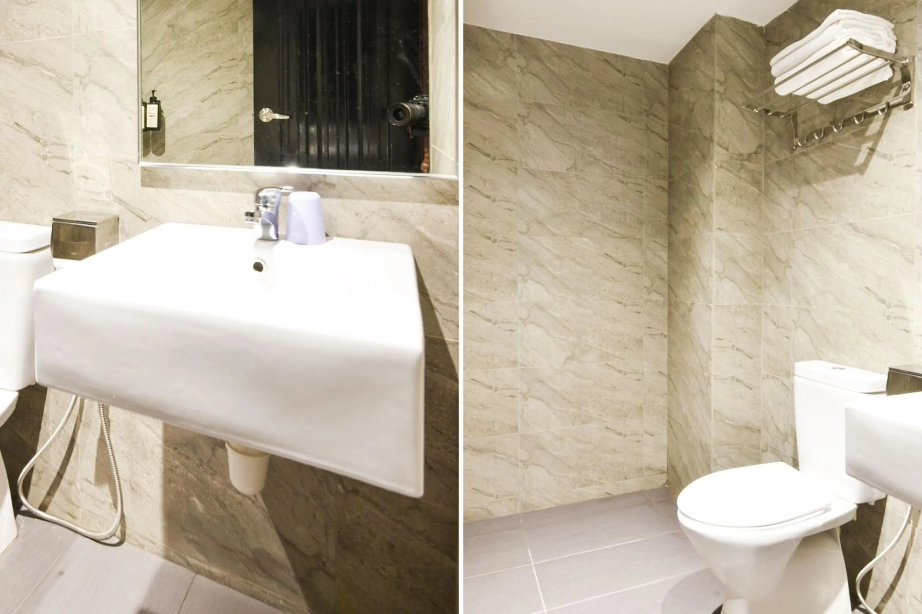 Bathroom in Palette KL Sentral near Pudu LRT formerly RPC Blissful Homes