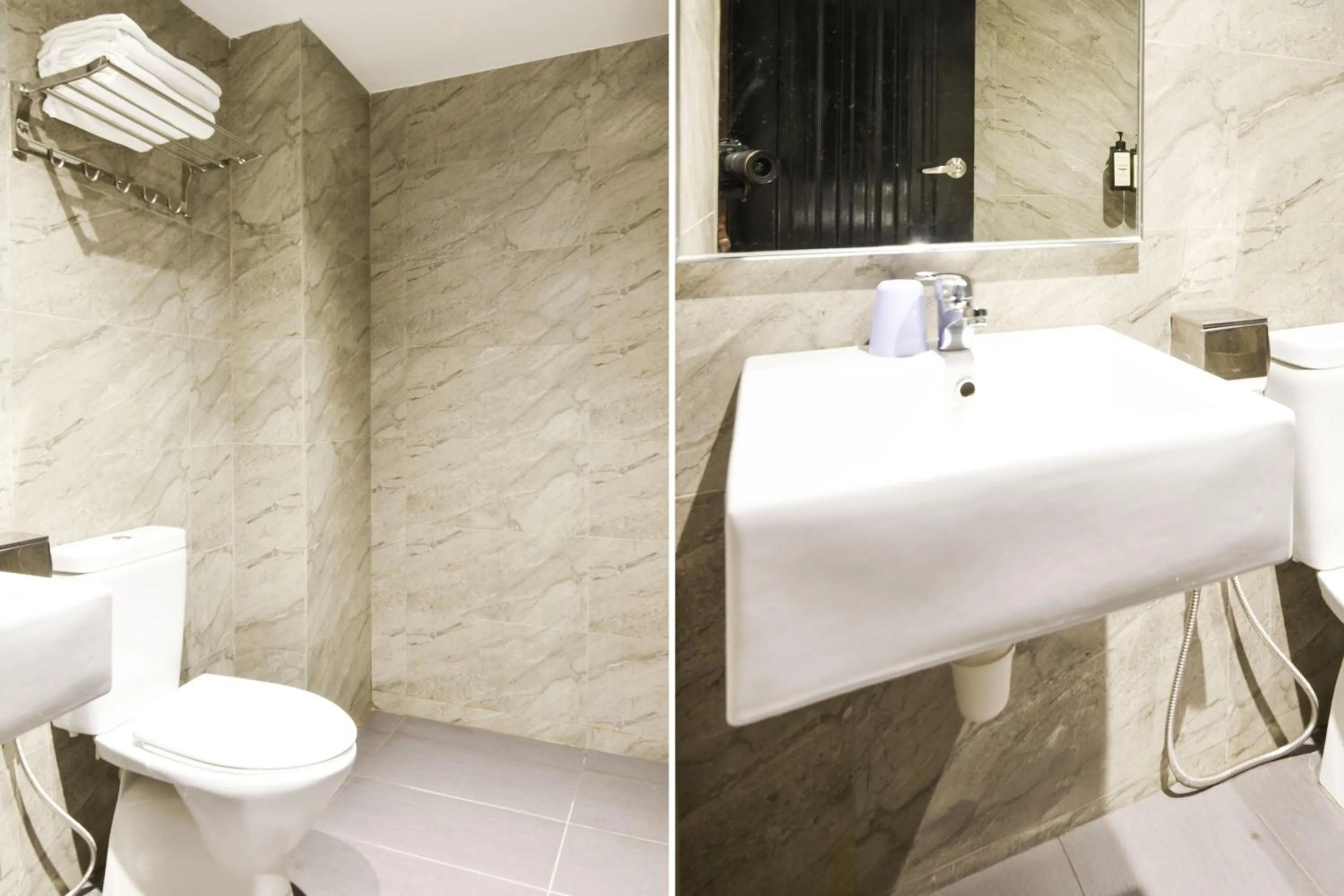 Bathroom in Palette KL Sentral near Pudu LRT formerly RPC Blissful Homes