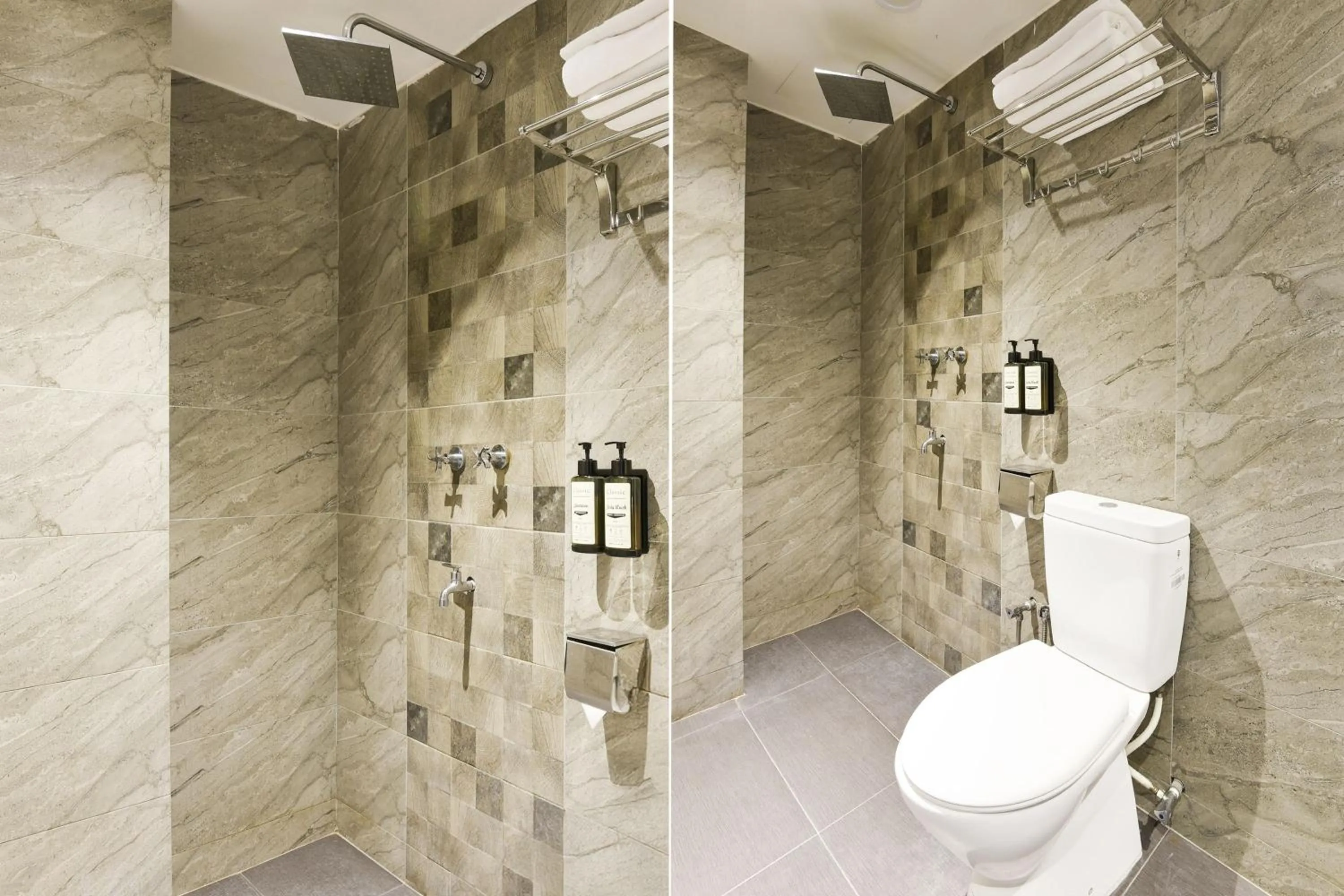 Bathroom in Palette KL Sentral near Pudu LRT formerly RPC Blissful Homes