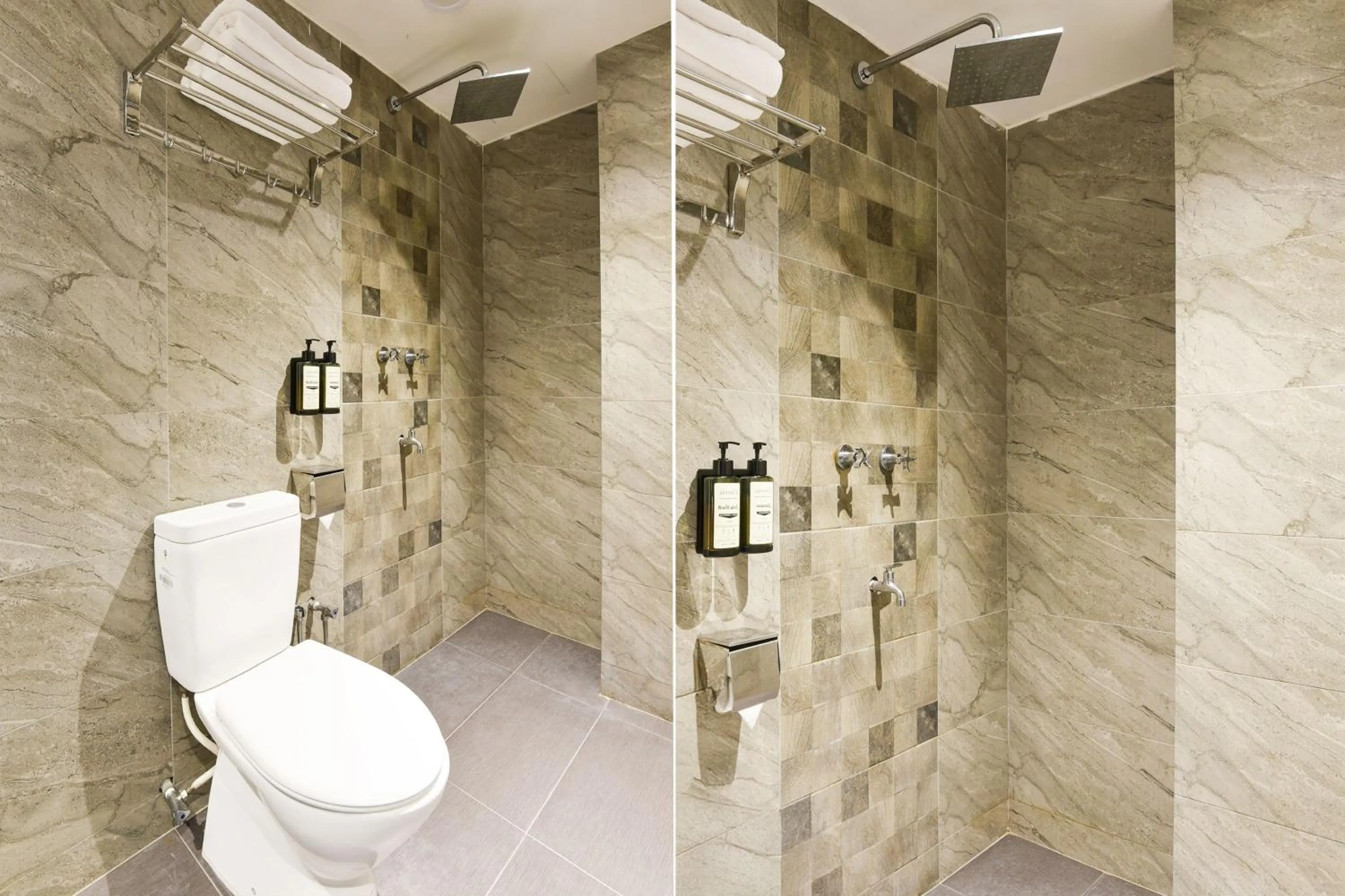 Bathroom in Palette KL Sentral near Pudu LRT formerly RPC Blissful Homes