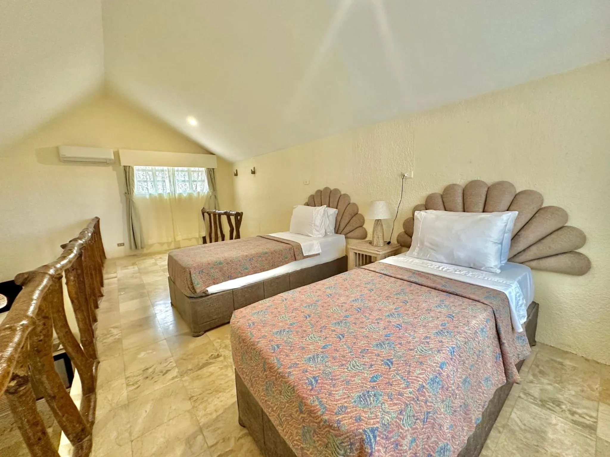 Bed in Coco Sunset Beach Resort