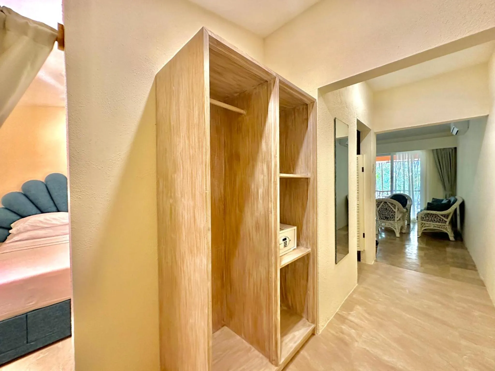 wardrobe in Coco Sunset Beach Resort