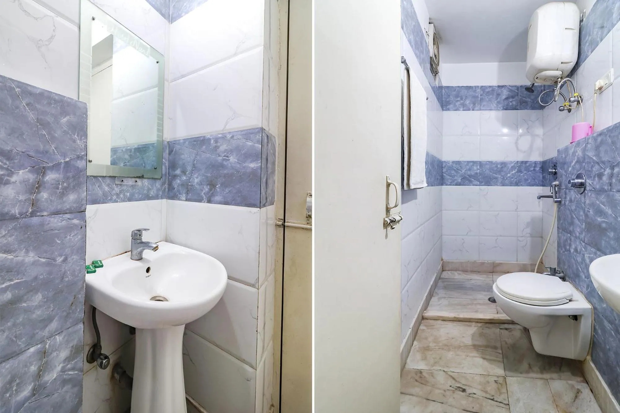 Bathroom in FabHotel Nand