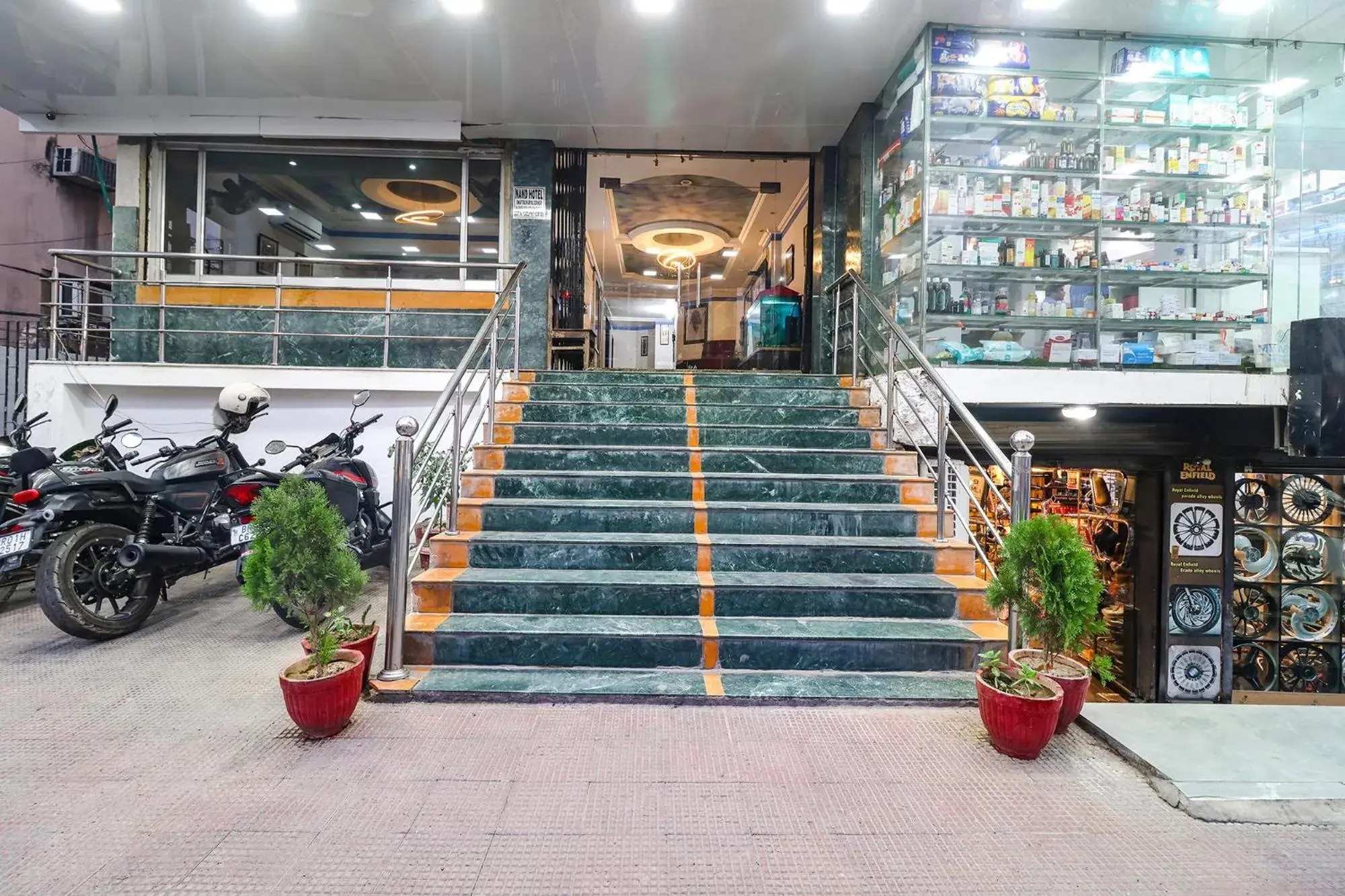 Facade/entrance in FabHotel Nand Facade/entrance in FabHotel Nand