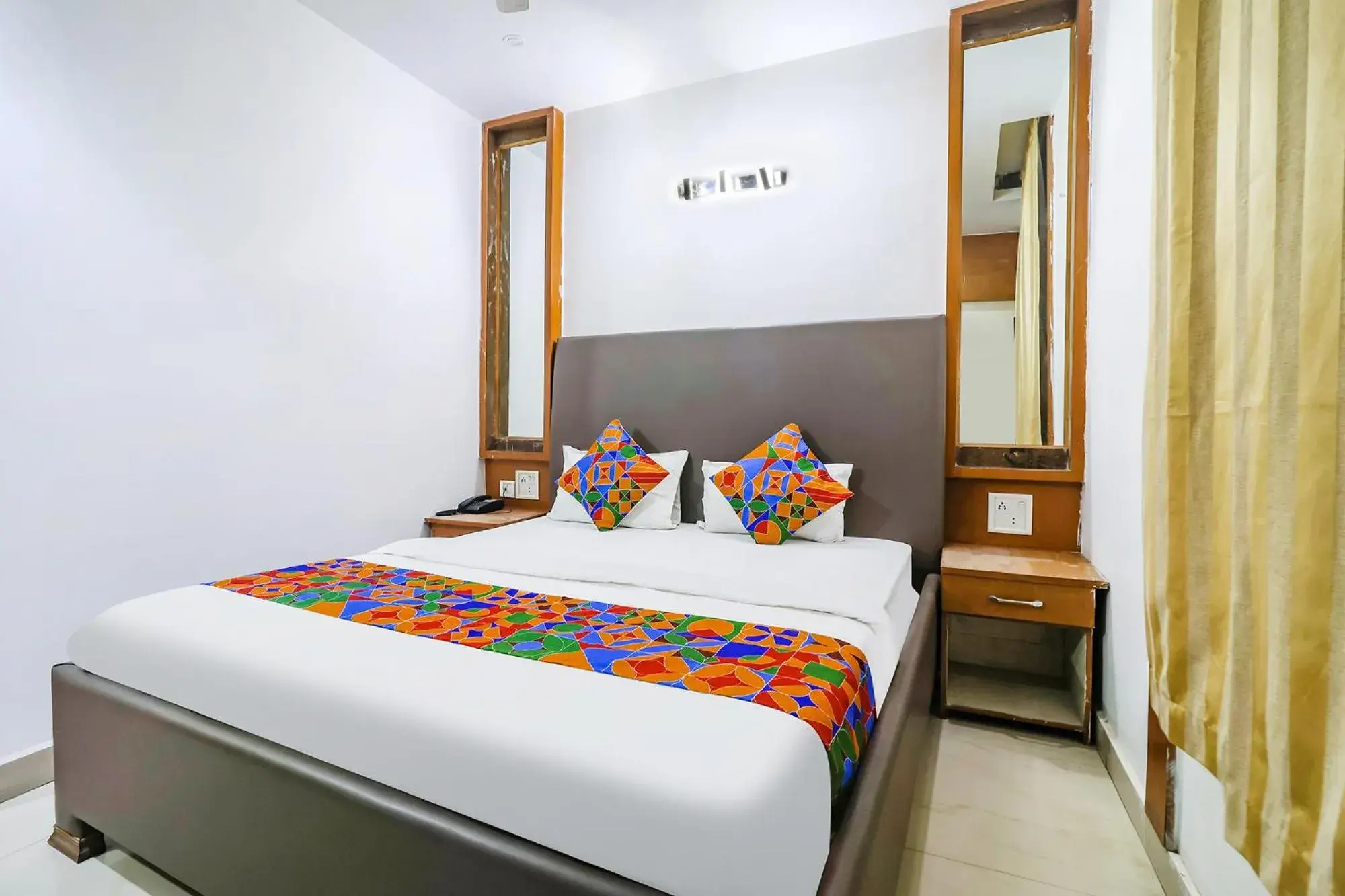 Bed in FabHotel Nand Bed in FabHotel Nand