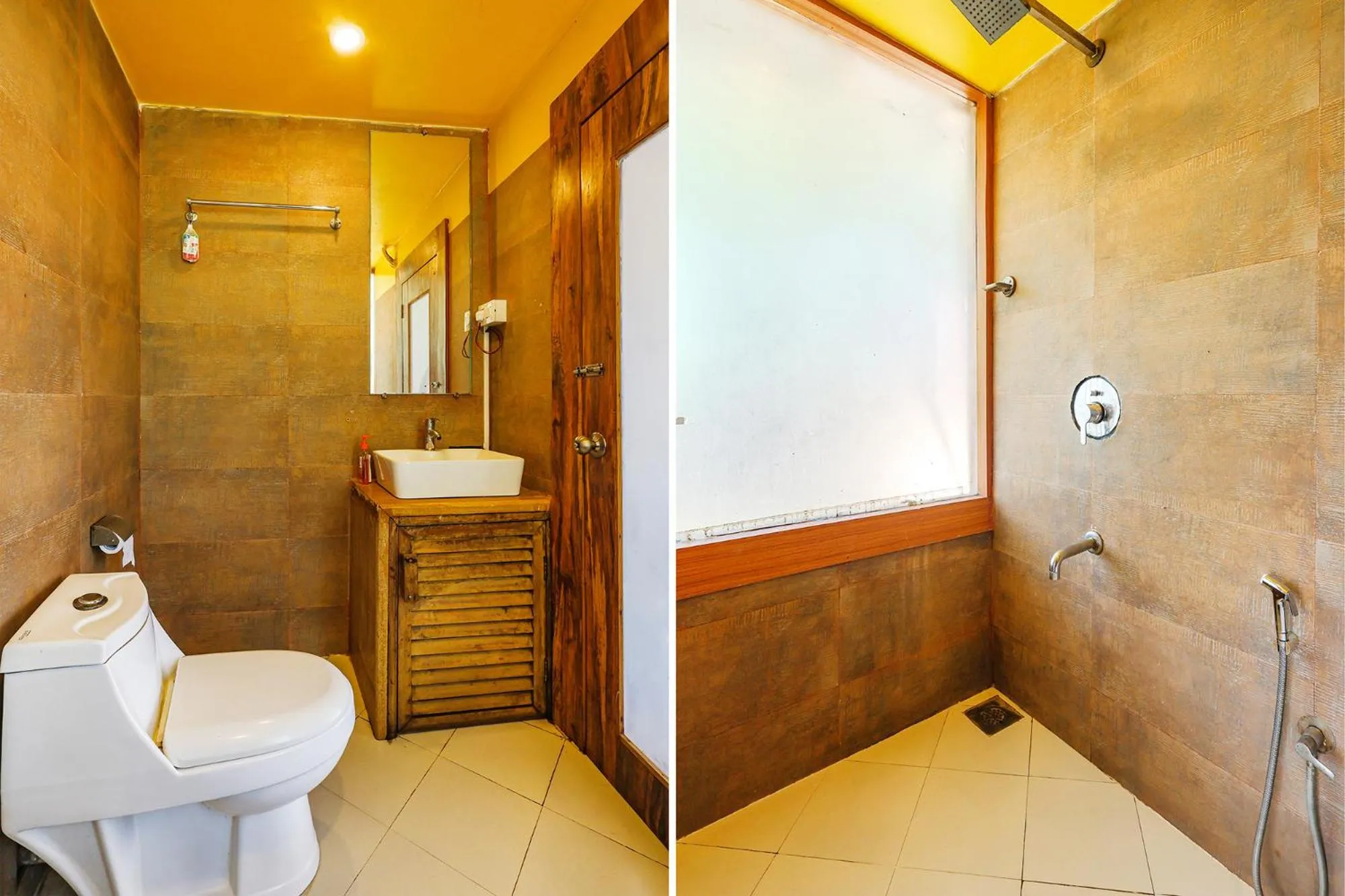 Bathroom in FabHotel Hillora Coastal Resort