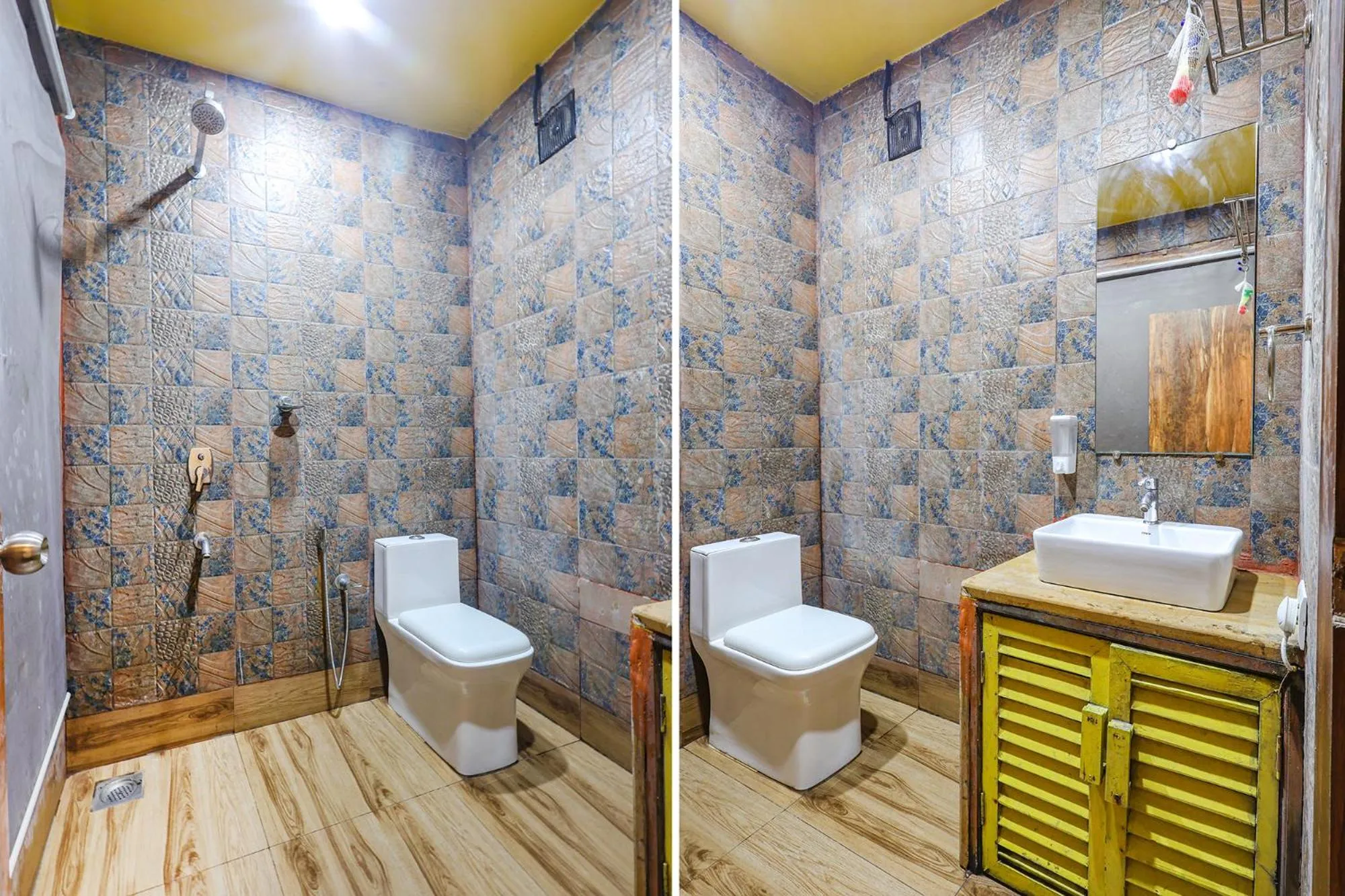 Bathroom in FabHotel Hillora Coastal Resort