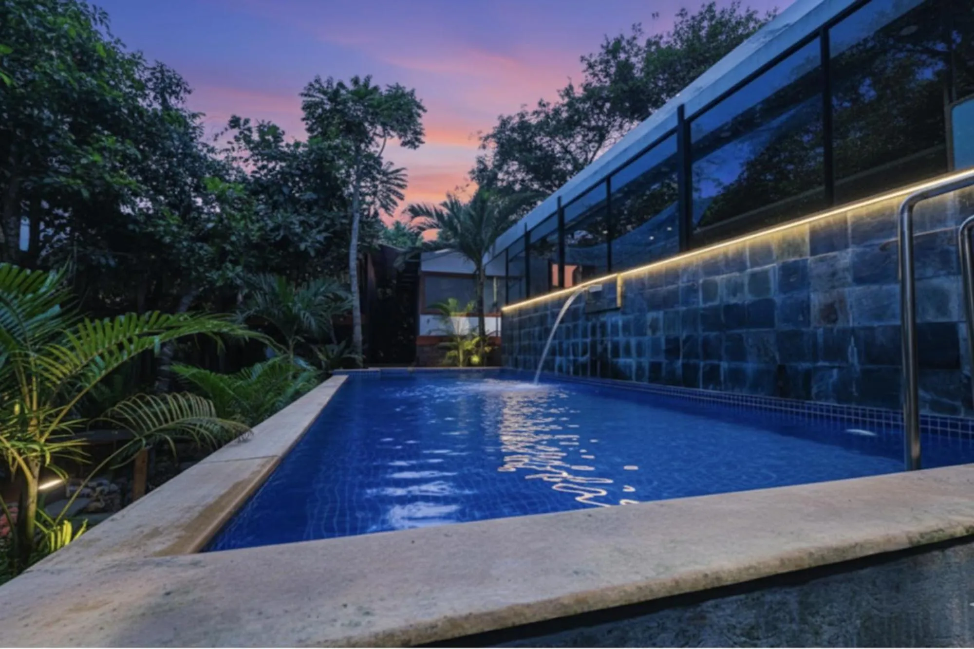 Swimming pool in FabHotel Hillora Coastal Resort