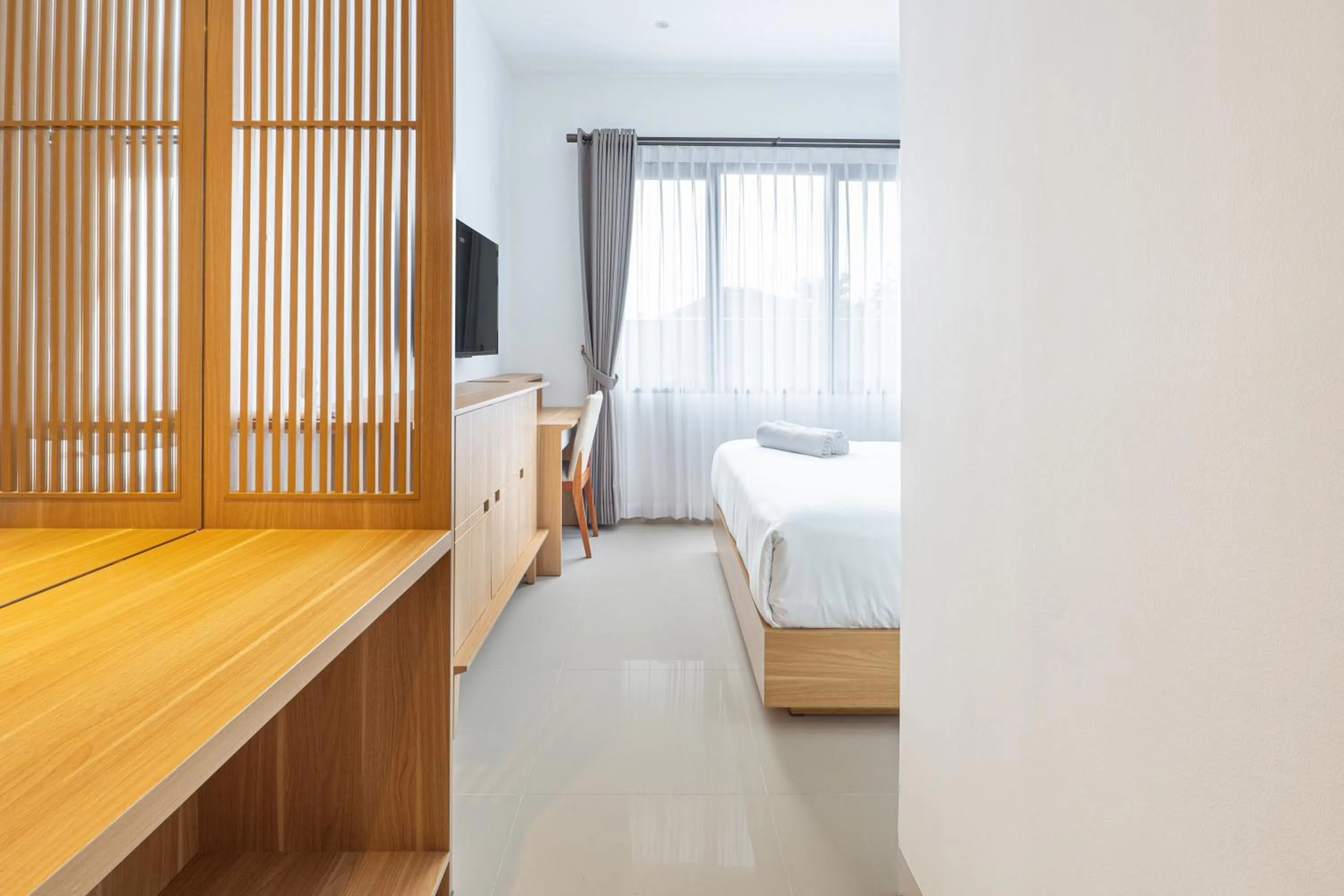 TV and multimedia, Bed in Svarnabumi Hotel