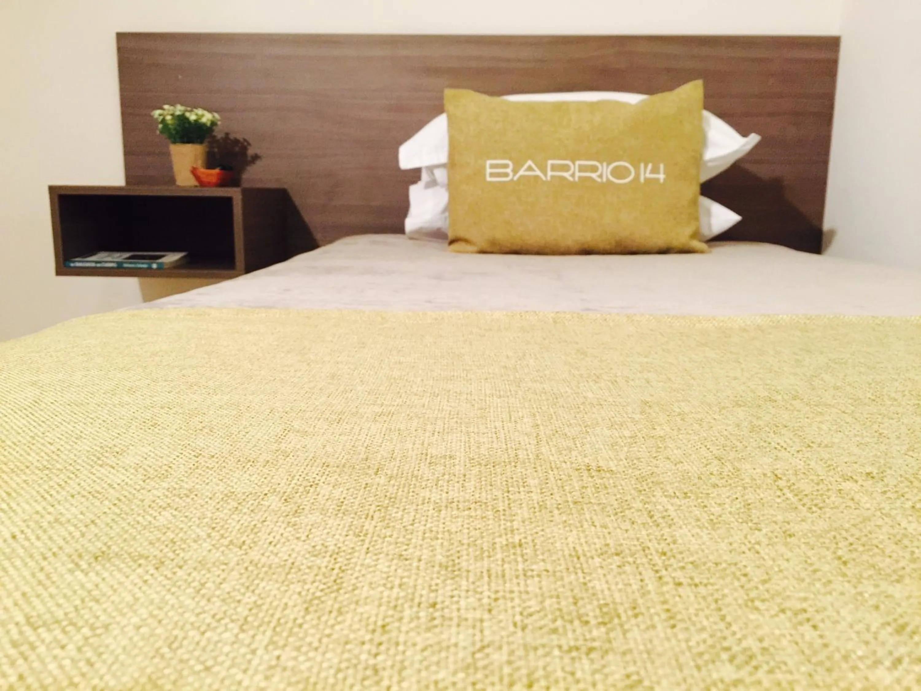 Decorative detail, Bed in Hotel Boutique Barrio 14