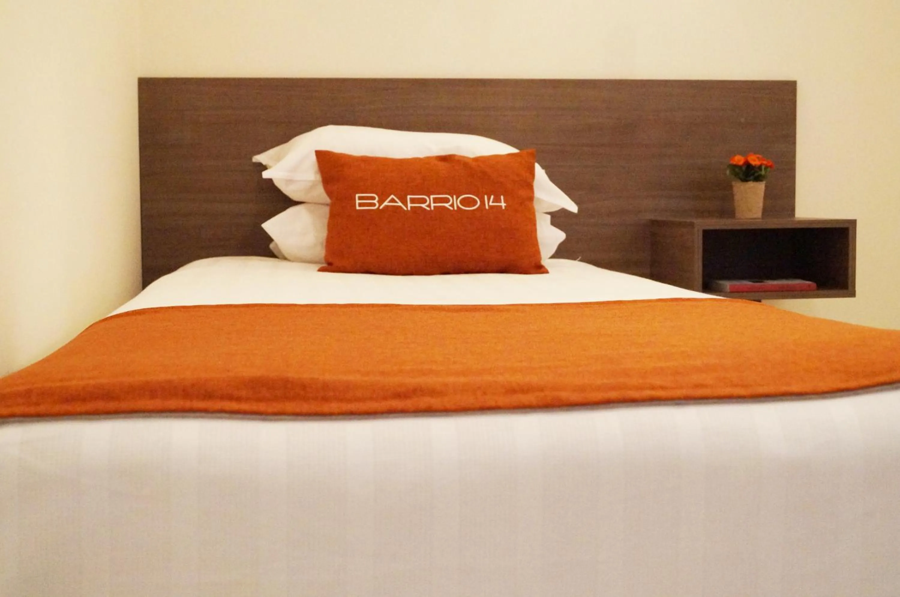 Decorative detail, Bed in Hotel Boutique Barrio 14