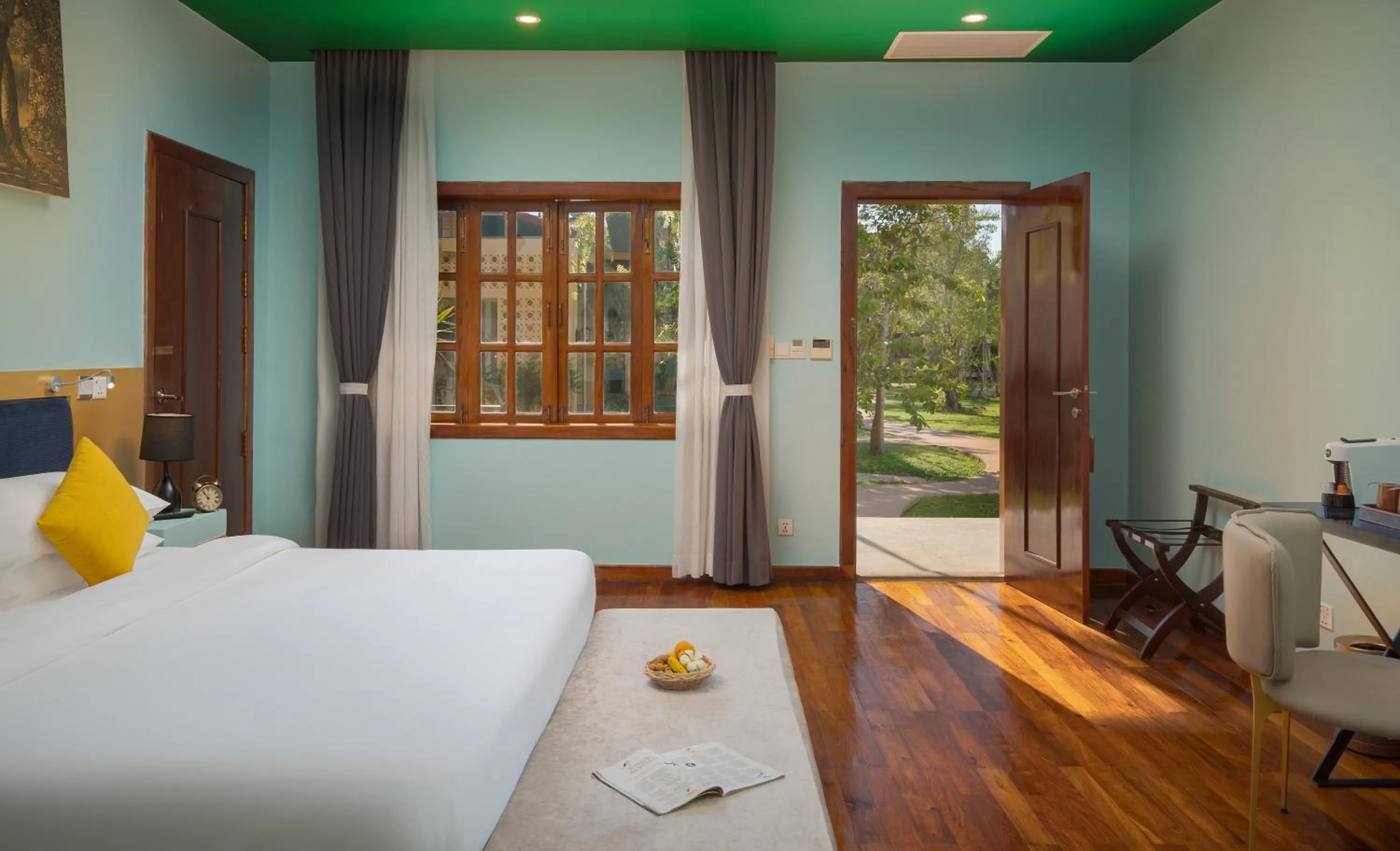 Bed in Sala Siem Reap Resort