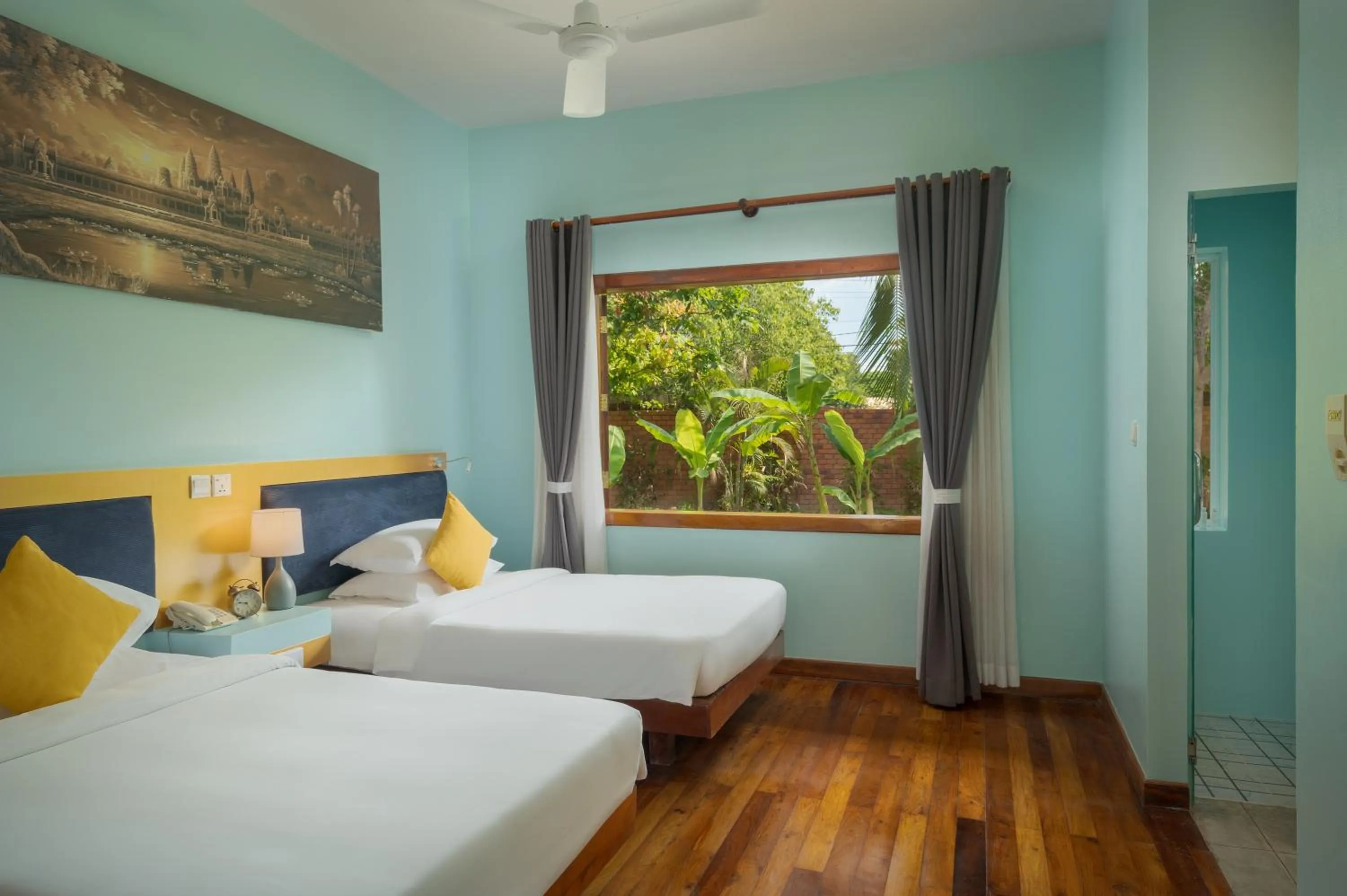 Bed in Sala Siem Reap Resort