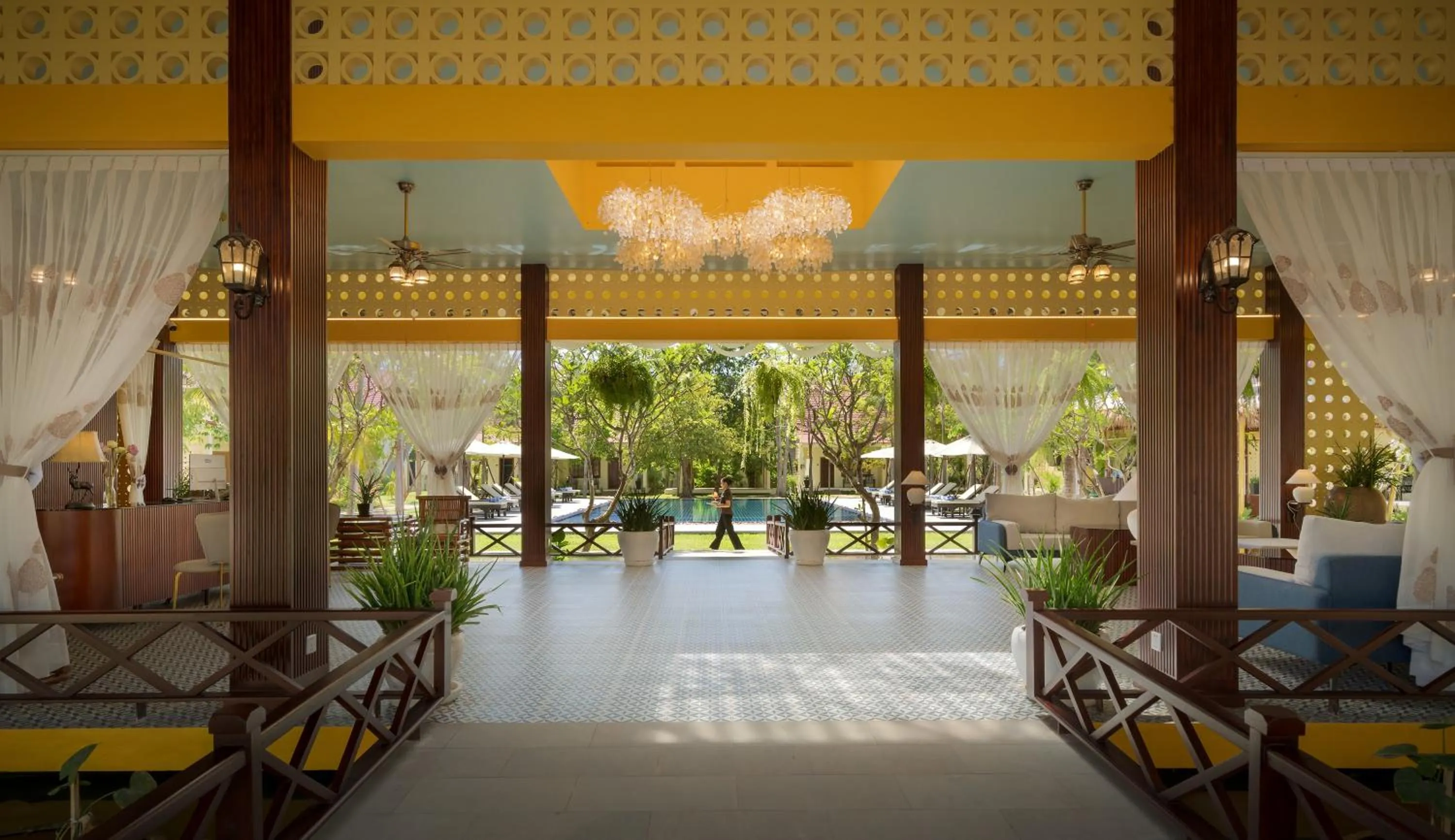 Patio in Sala Siem Reap Resort