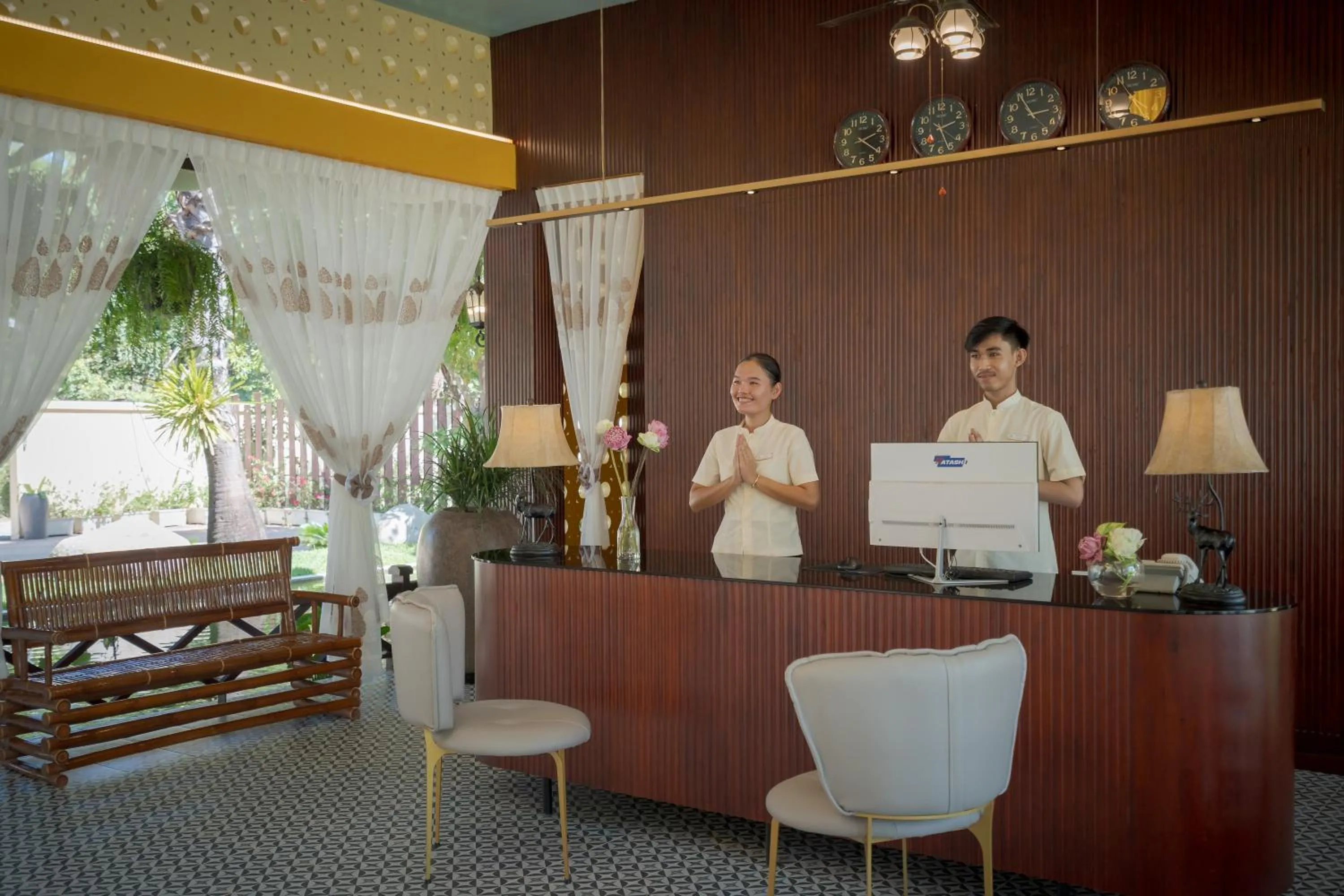Staff in Sala Siem Reap Resort