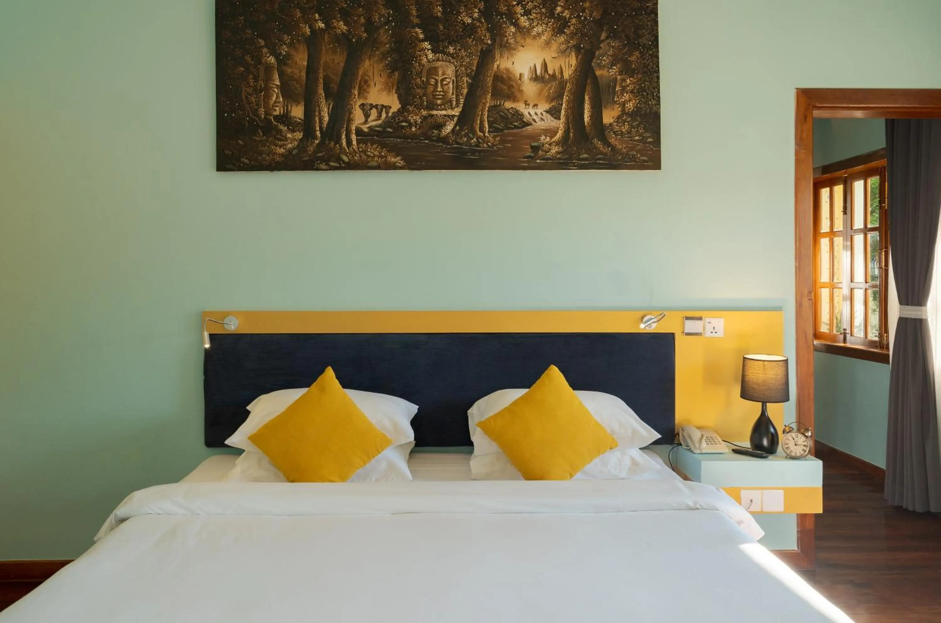 Bed in Sala Siem Reap Resort