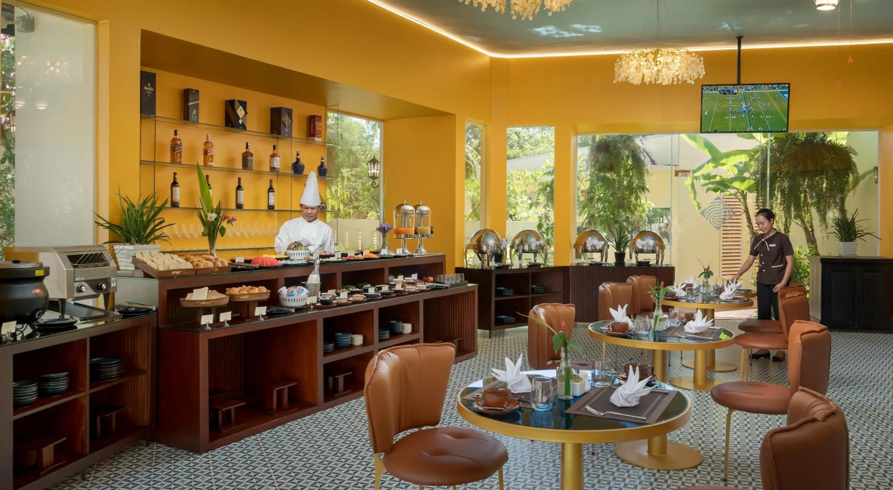 Staff in Sala Siem Reap Resort