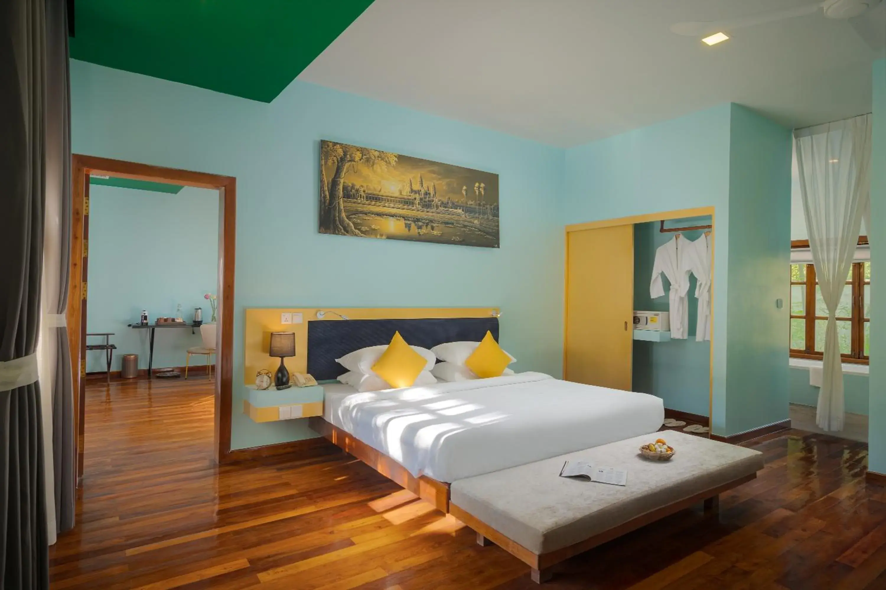 Bed in Sala Siem Reap Resort Bed in Sala Siem Reap Resort