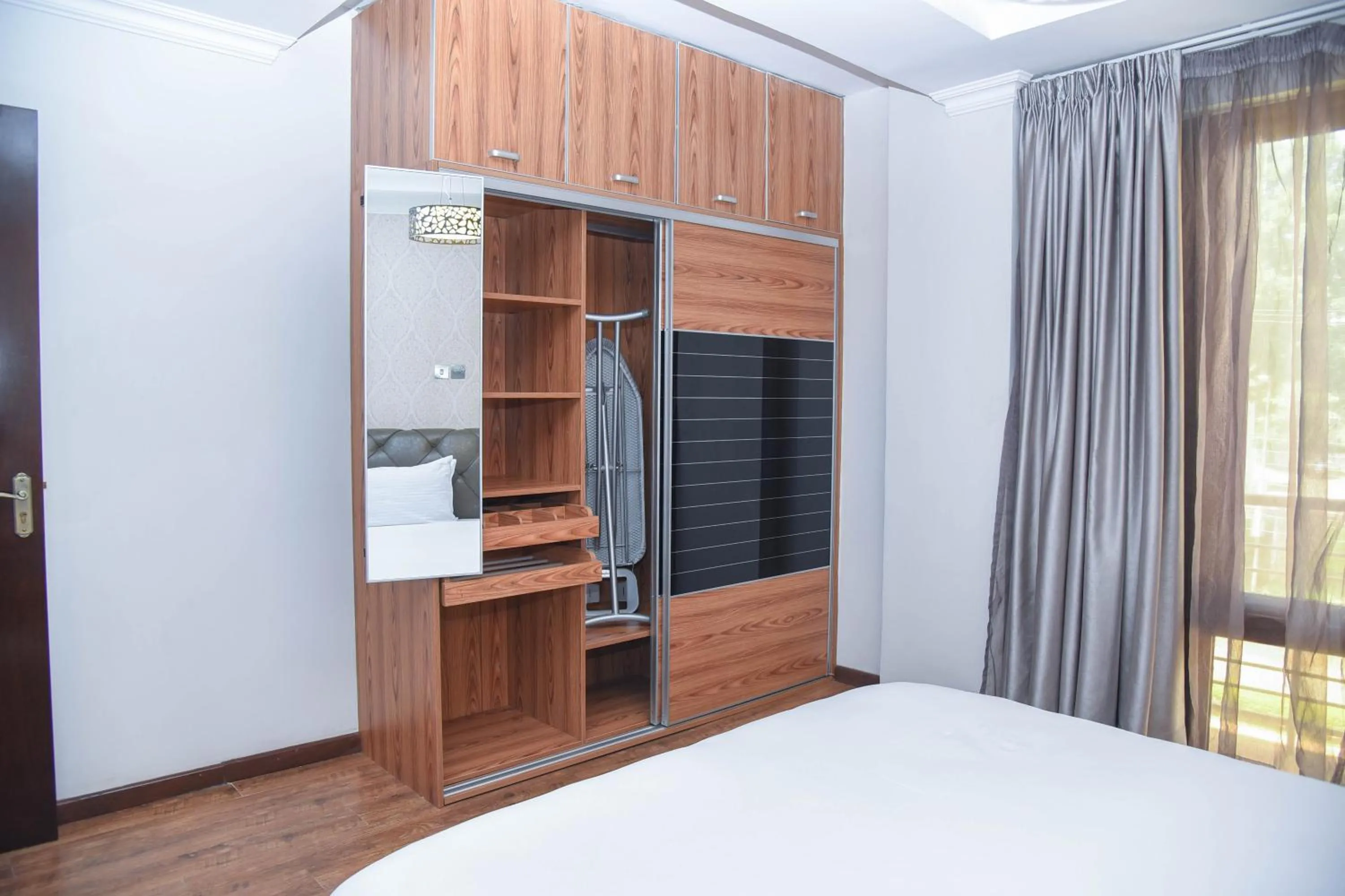 wardrobe, Bed in Lavington Residences By Trianum