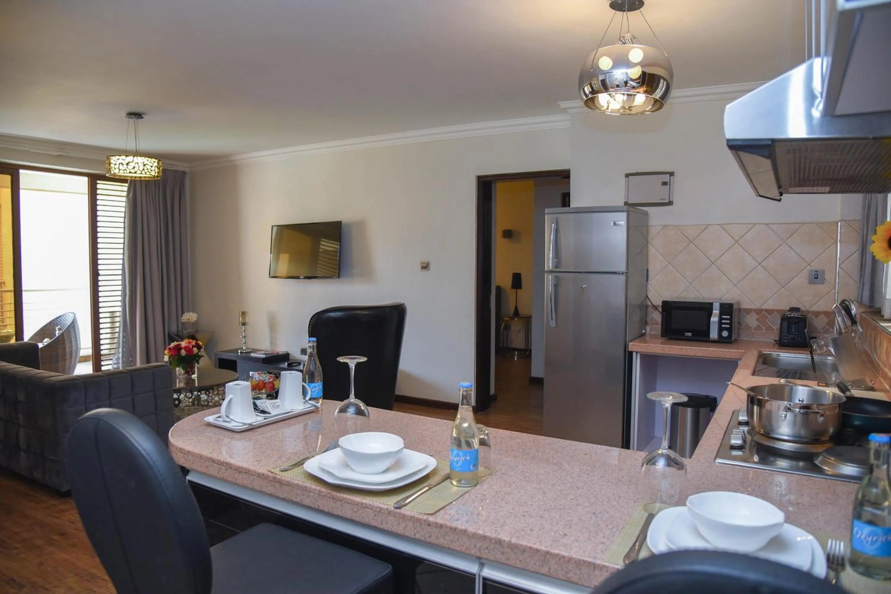 Dining area in Lavington Residences By Trianum