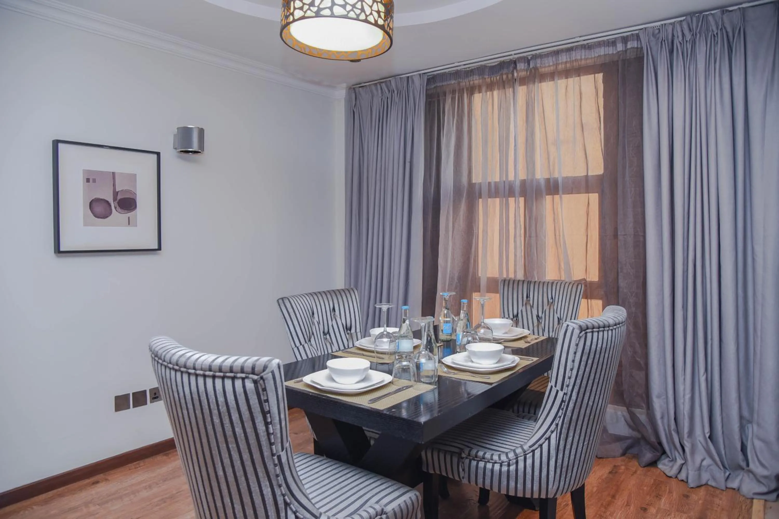 Dining area in Lavington Residences By Trianum