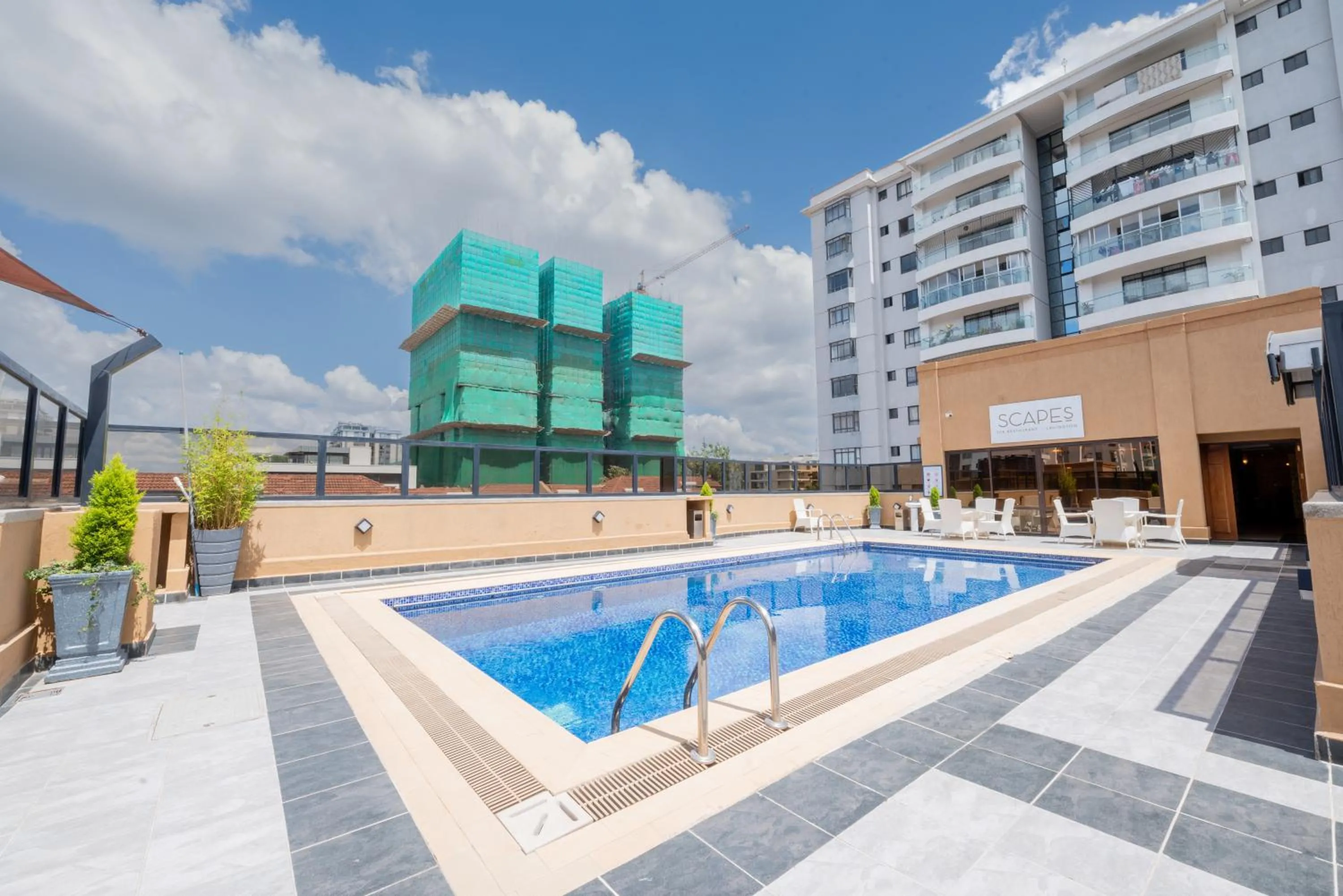 Swimming pool in Lavington Residences By Trianum