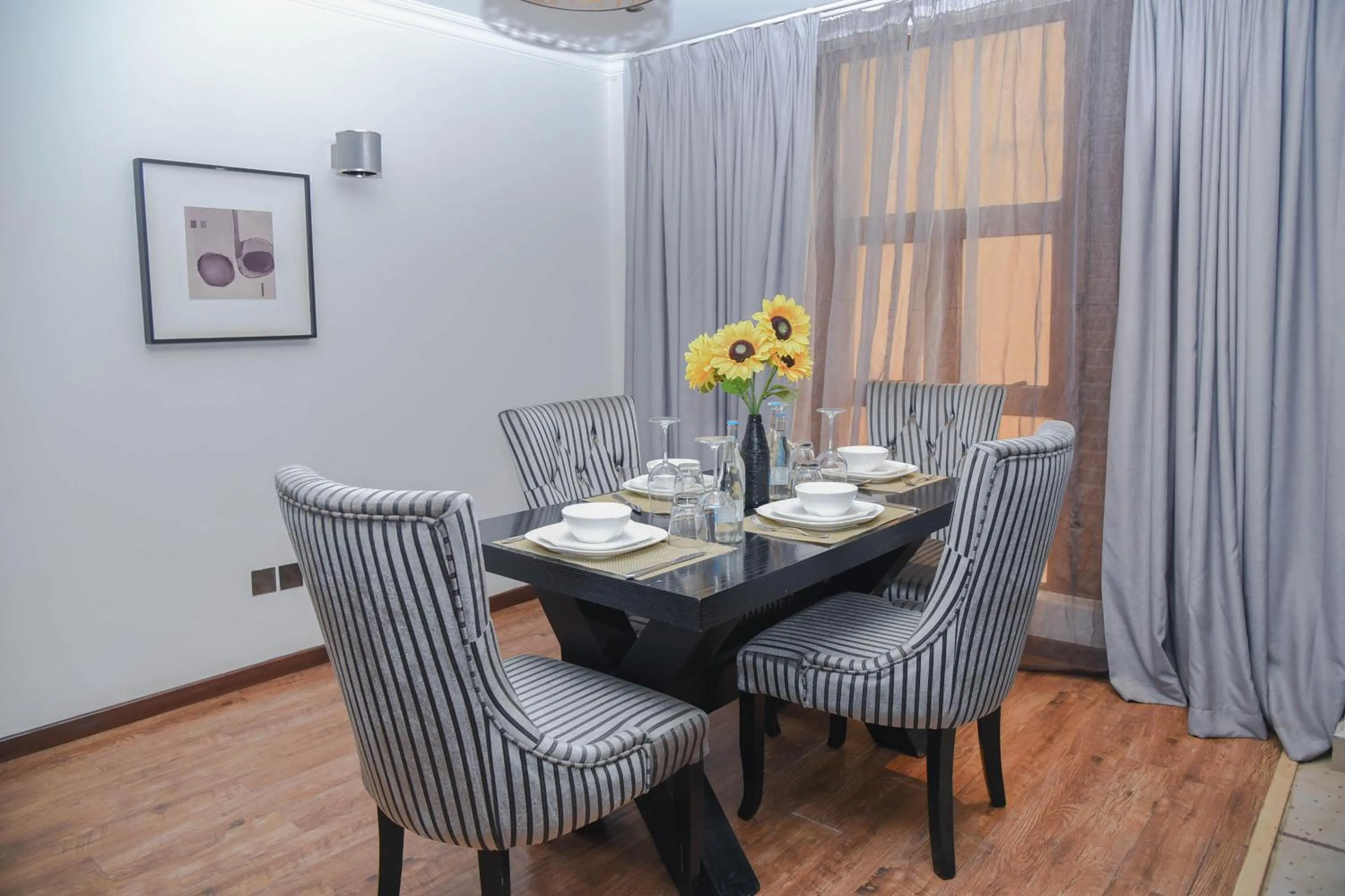 Dining area in Lavington Residences By Trianum