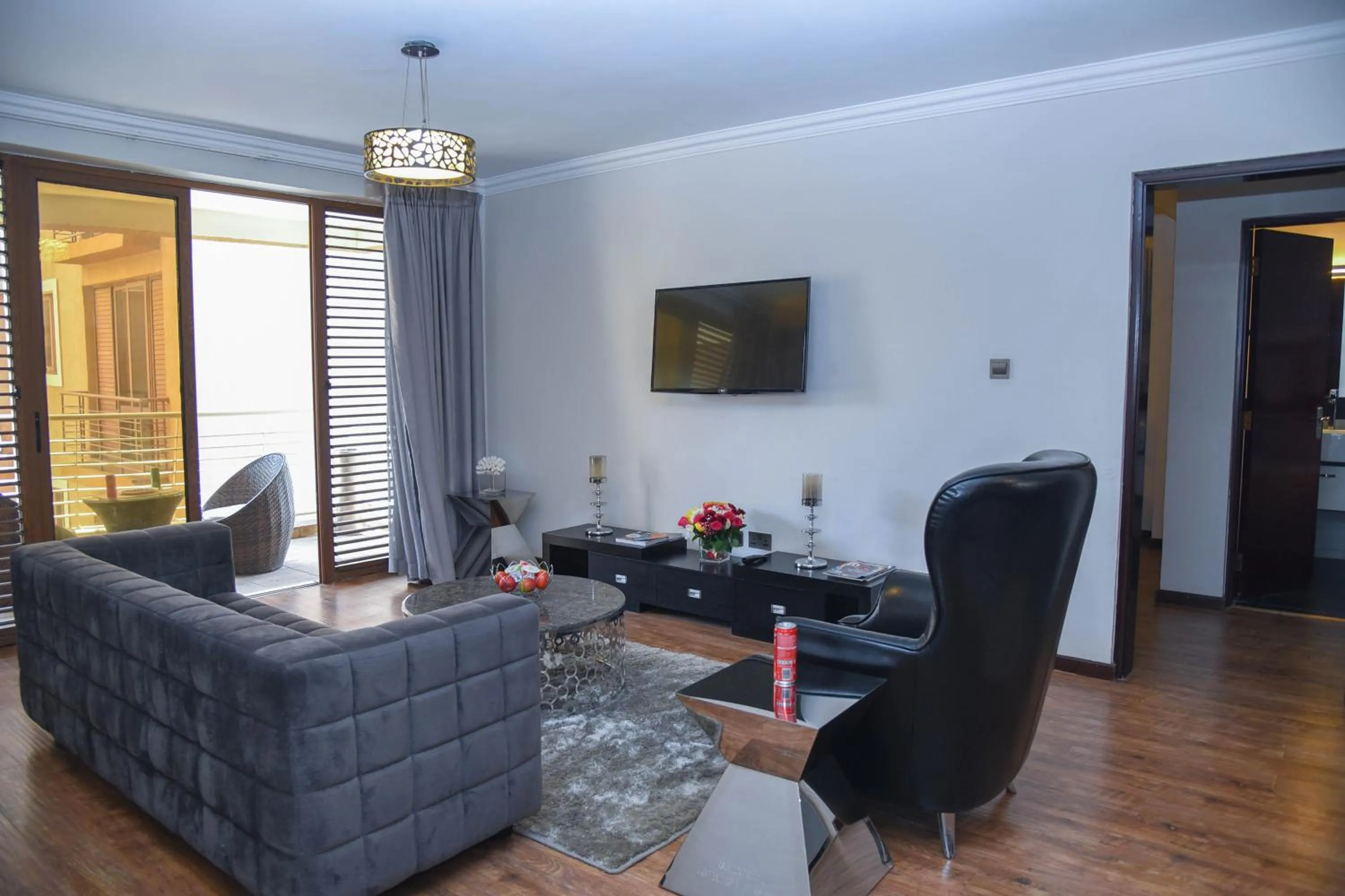 Living room in Lavington Residences By Trianum