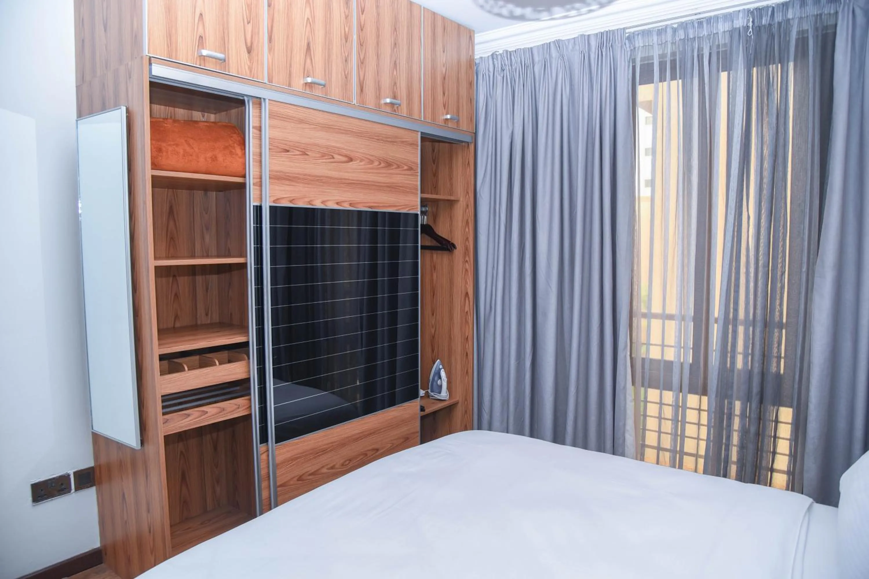 wardrobe, Bed in Lavington Residences By Trianum
