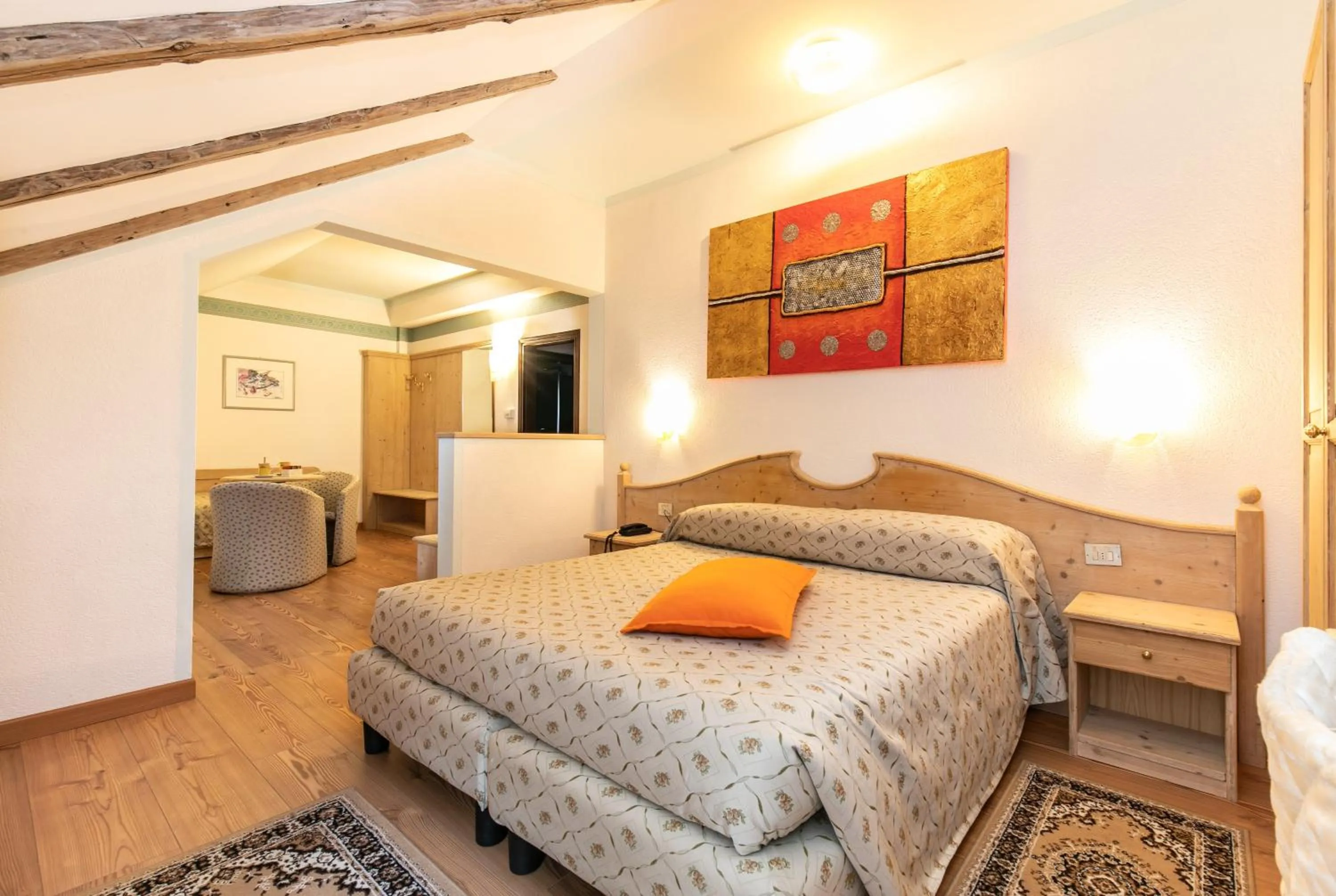 Bed in G. Hotel Des Alpes (Classic since 1912)