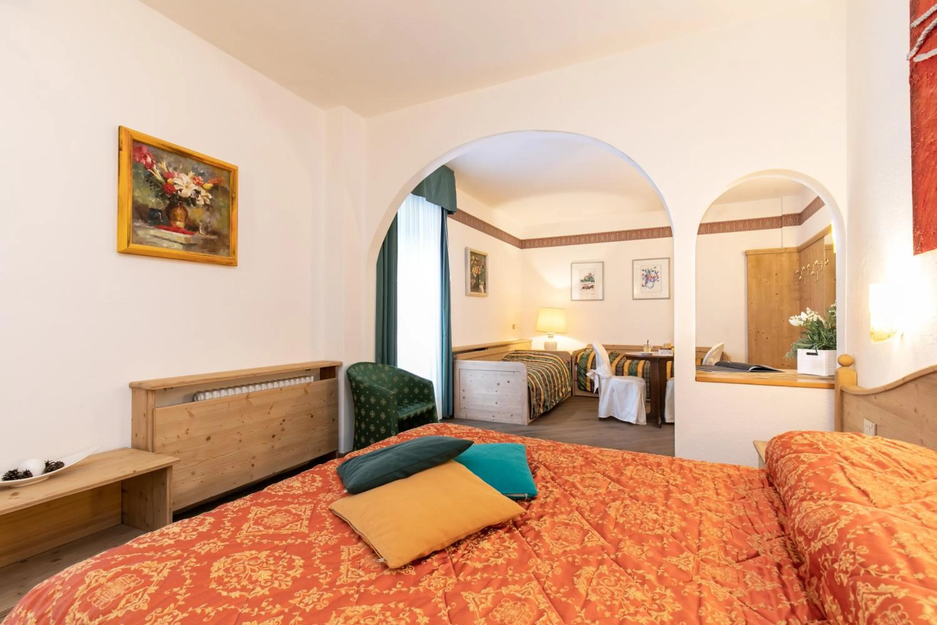 Bed in G. Hotel Des Alpes (Classic since 1912)